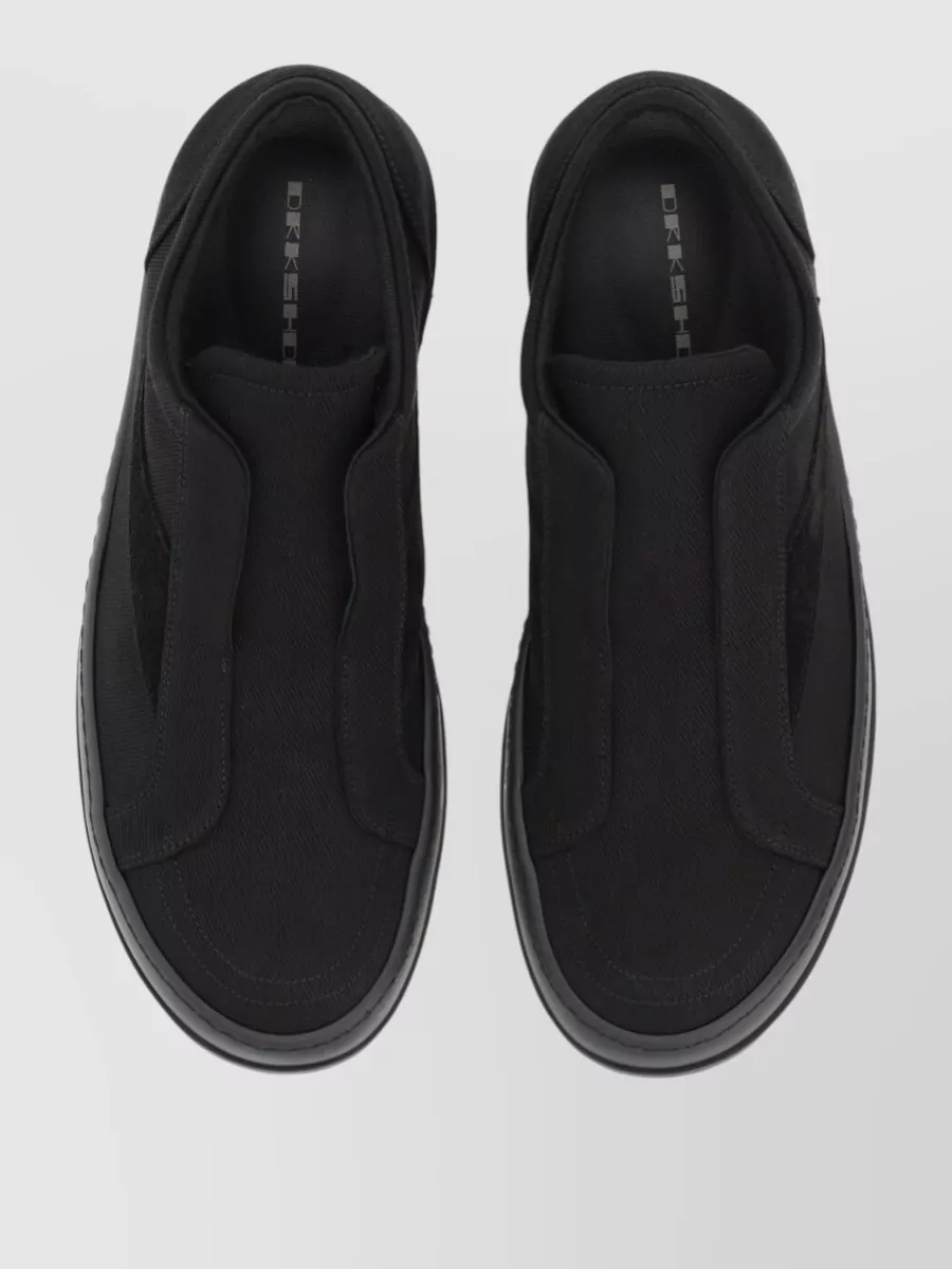 Rick Owens Drkshdw Cotton Slip-On Sneakers