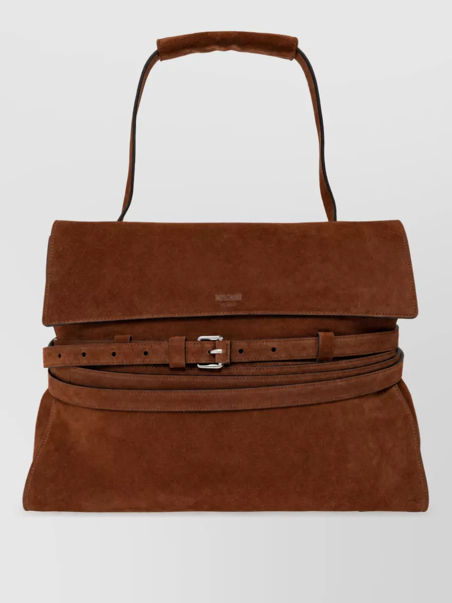 Moschino leather shoulder bag