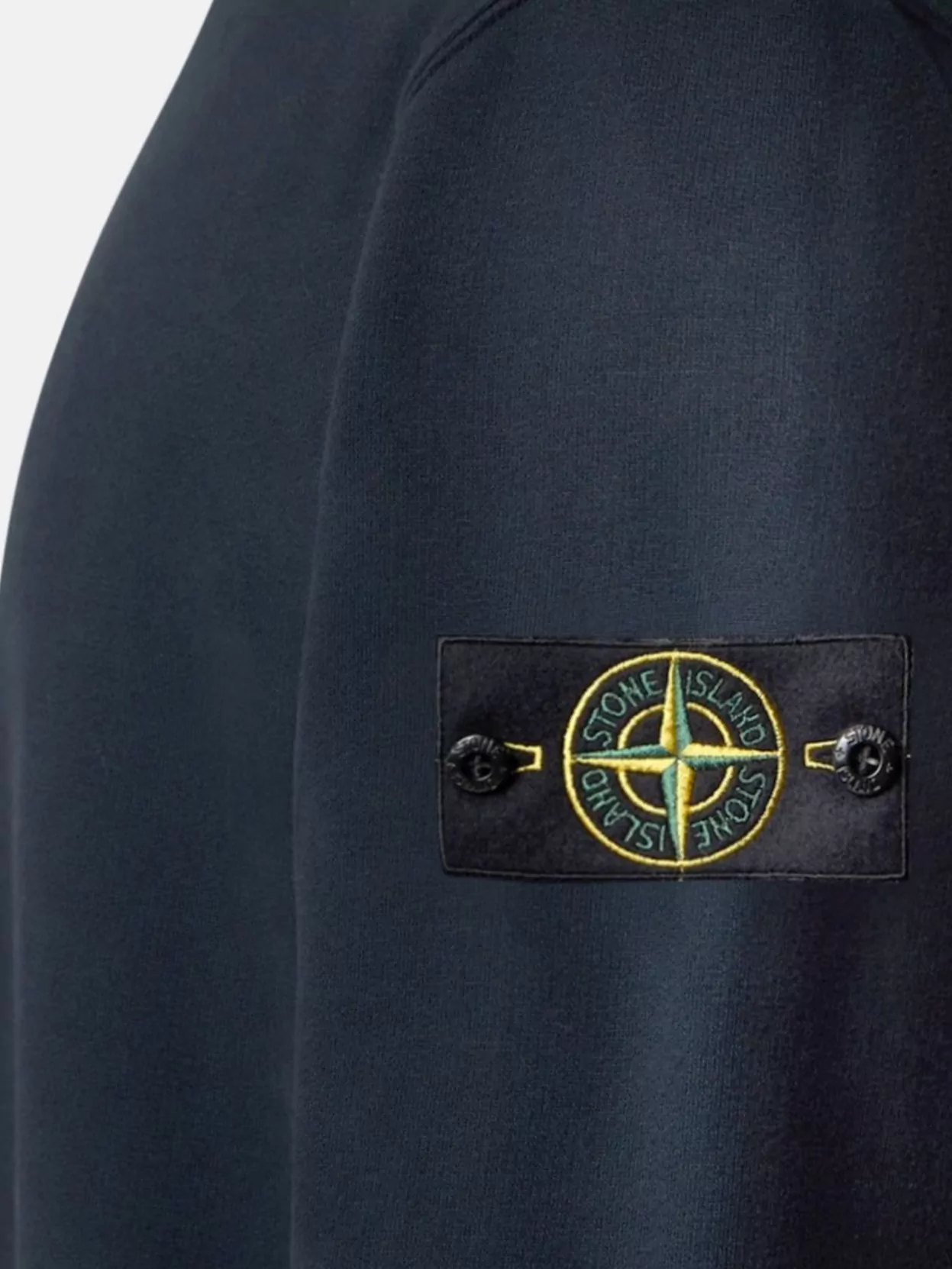 Stone Island Cotton Crew Neck Long Sleeve Sweatshirt