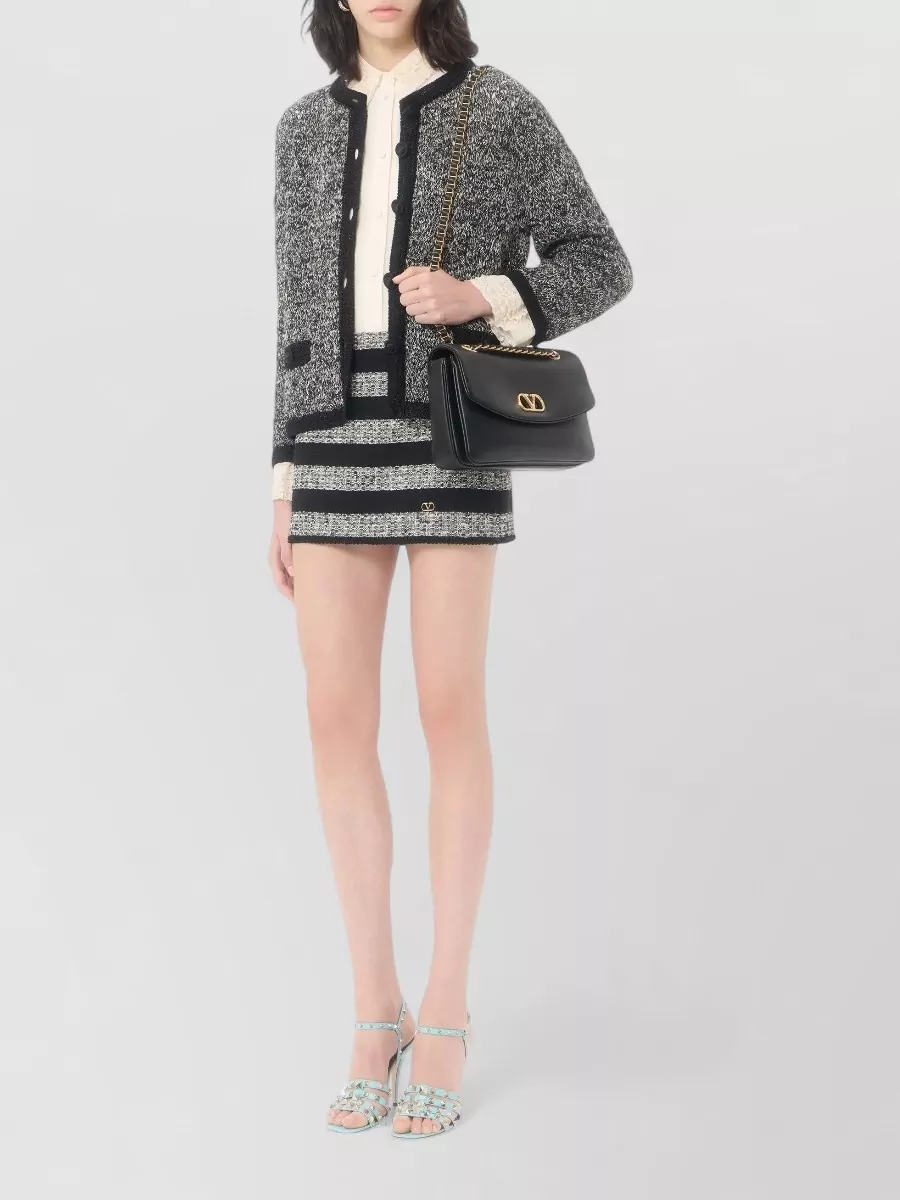 Valentino Linen Cardigan