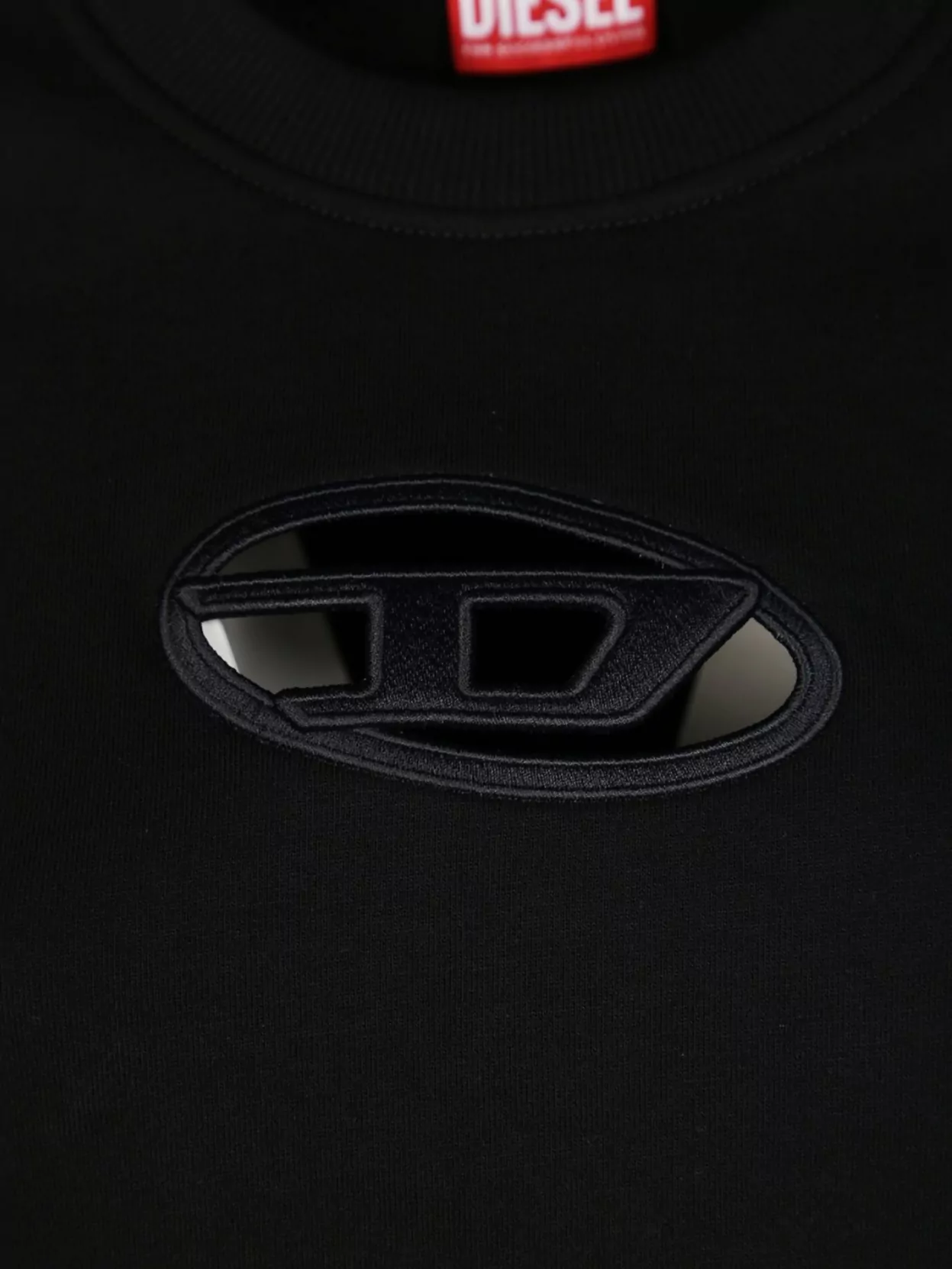 Diesel Short Knitwear Crew Neck Long Sleeves