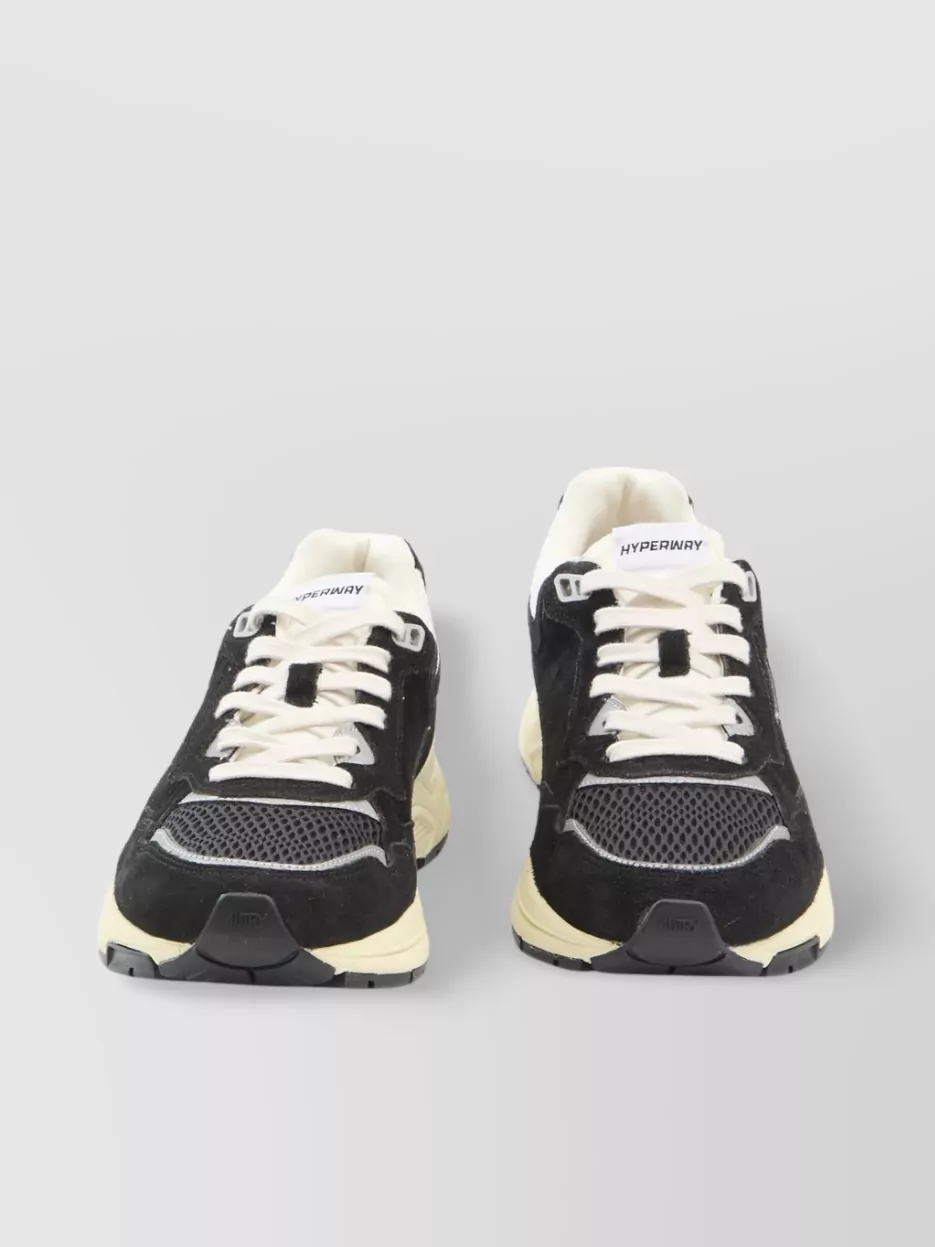 Autry Mesh And Suede Sneakers
