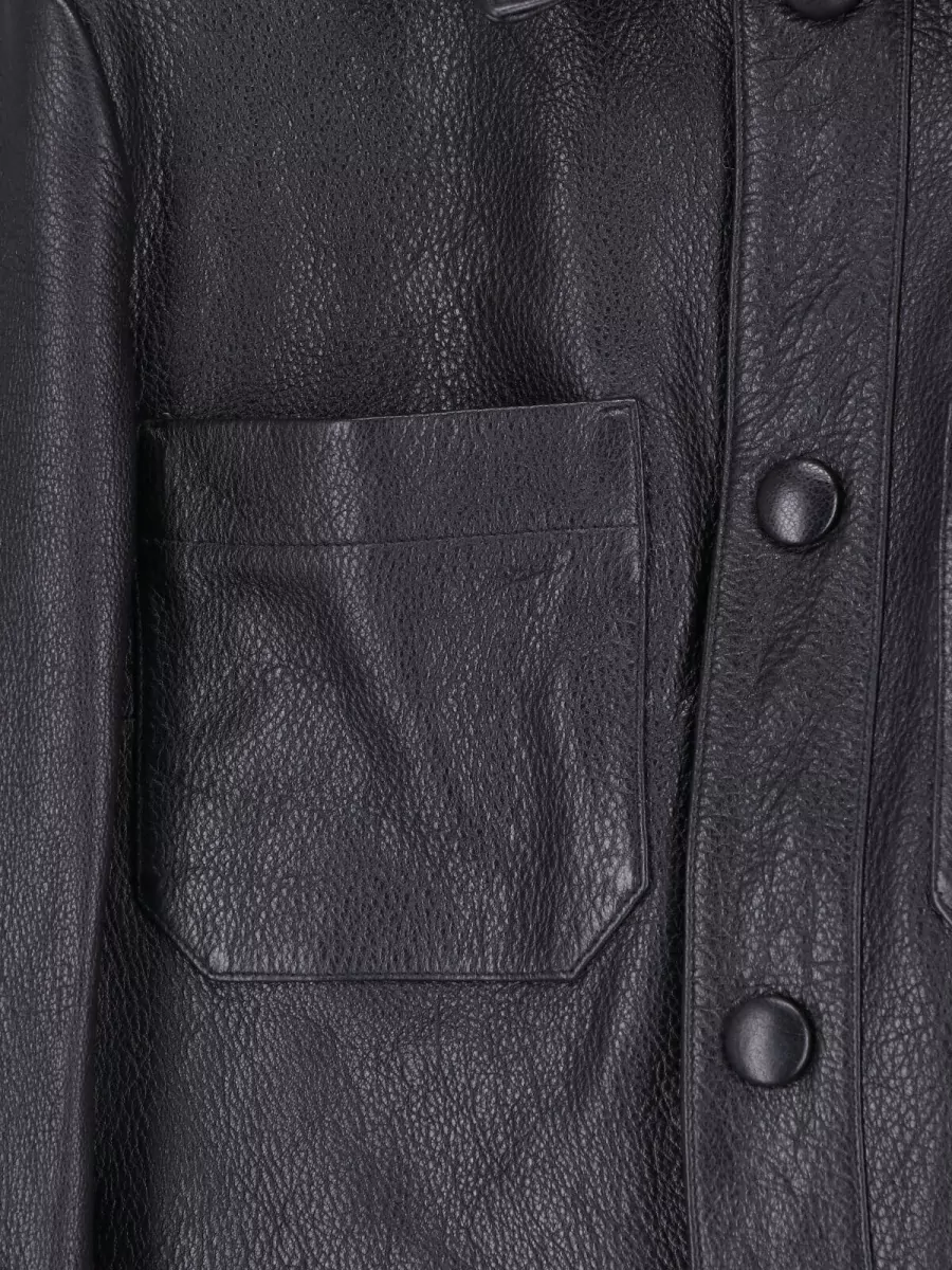 Frame Leather Coat