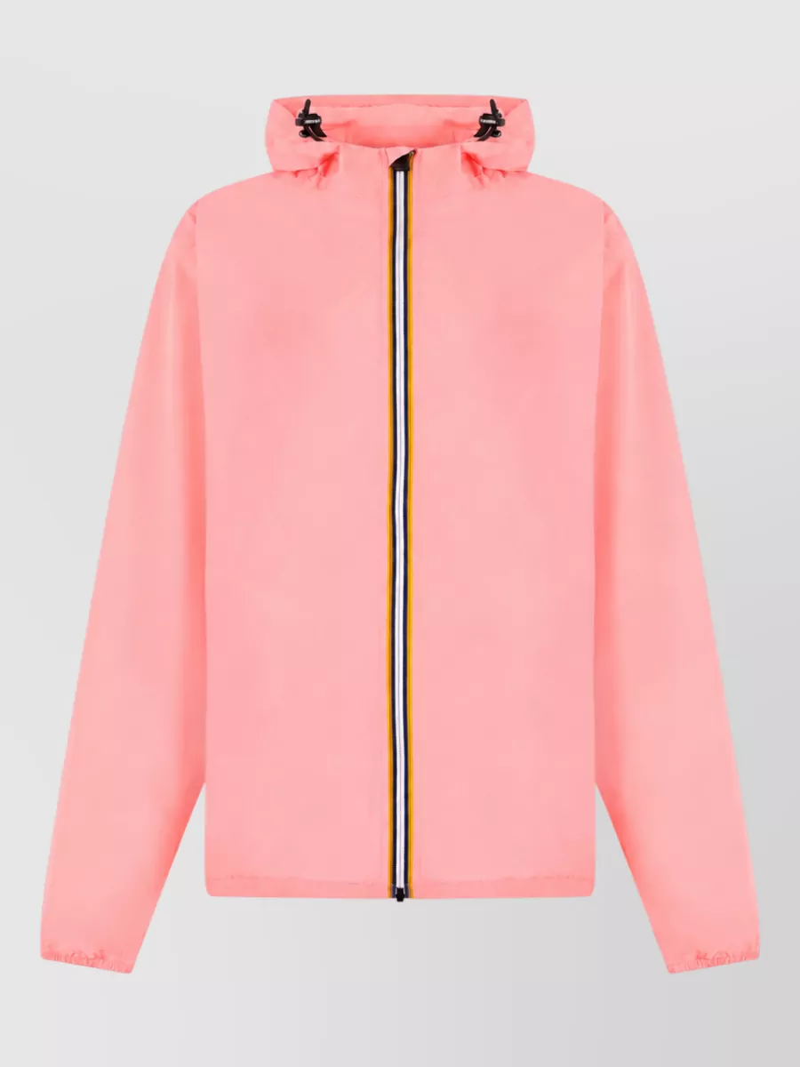 K-way hooded lightweight jacket