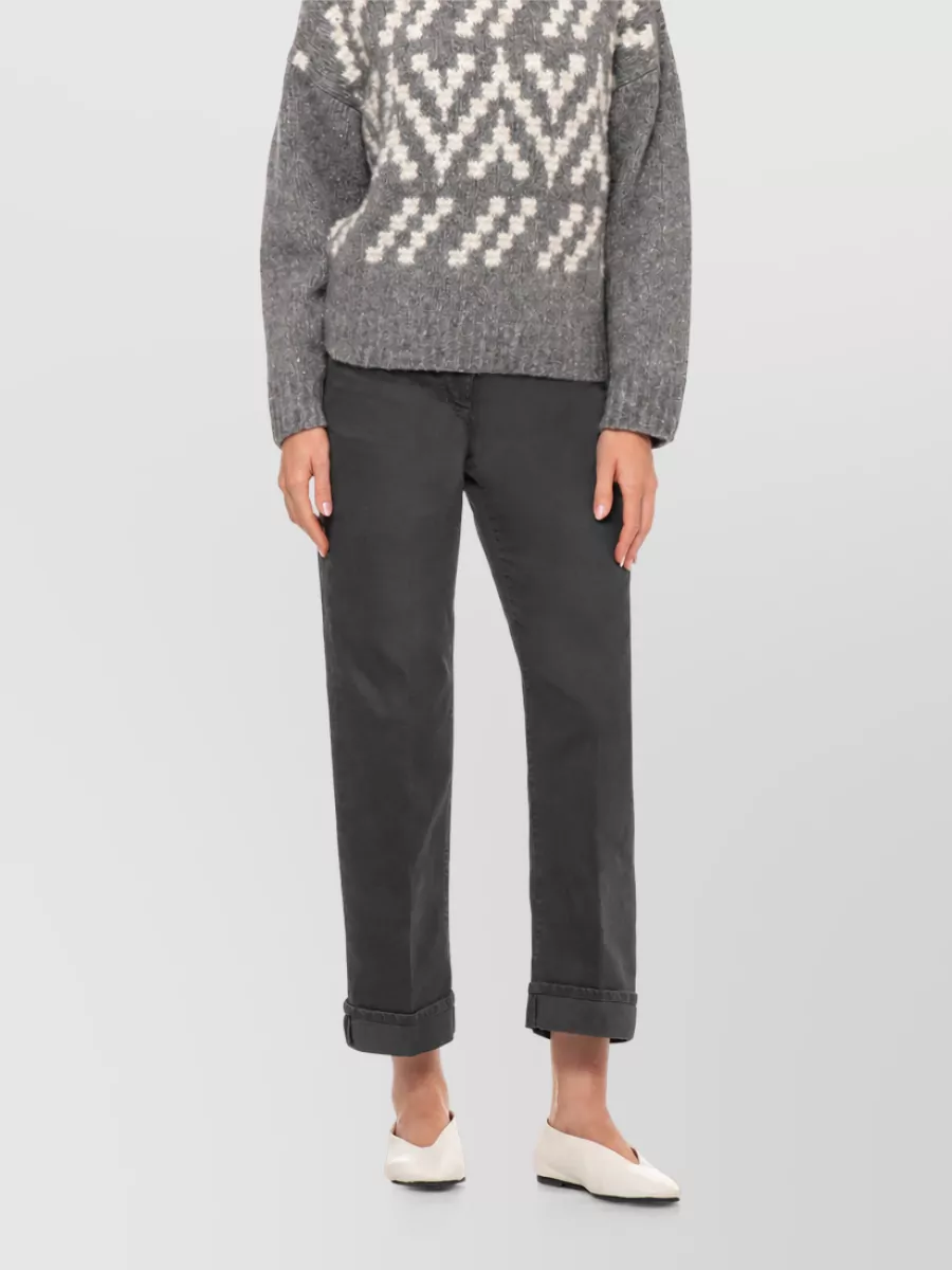 Peserico Alpaca-Blend Sequined Crewneck Sweater