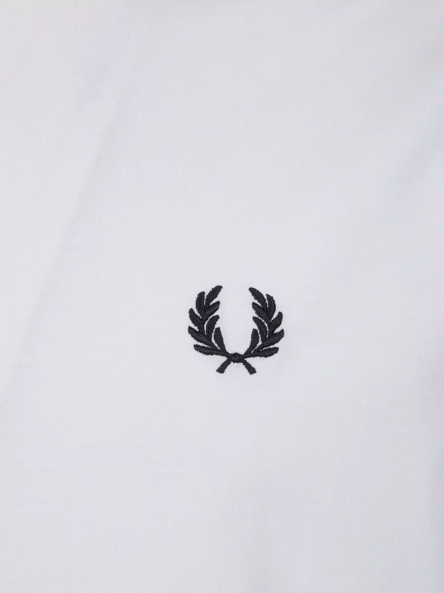Fred Perry Cotton Crew Neck T-Shirt