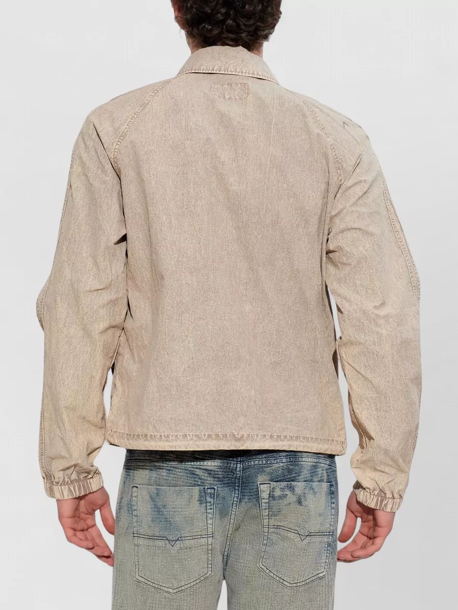 Diesel Nylon Single-Breasted Jacket