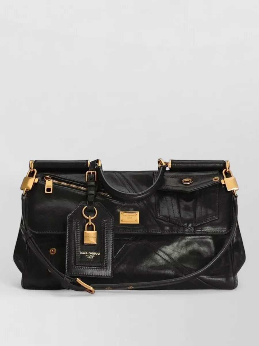 Dolce&Gabbana my sicily medium leather shoulder bag