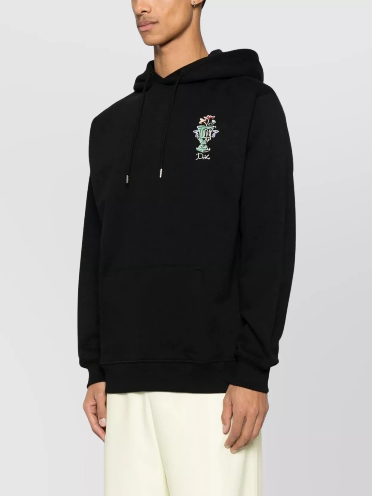 Drôle De Monsieur Hooded Sweatshirt With Drawstring And Pouch