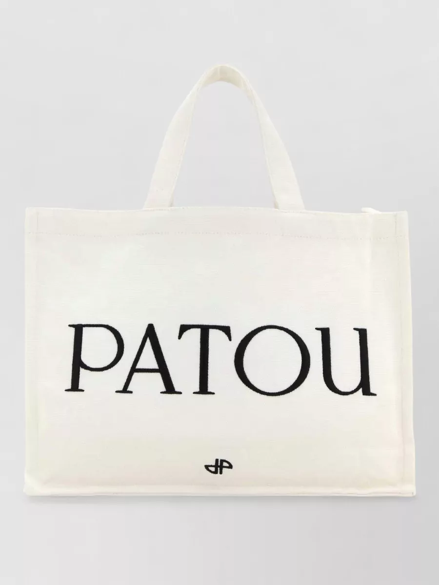 Patou canvas tote bag