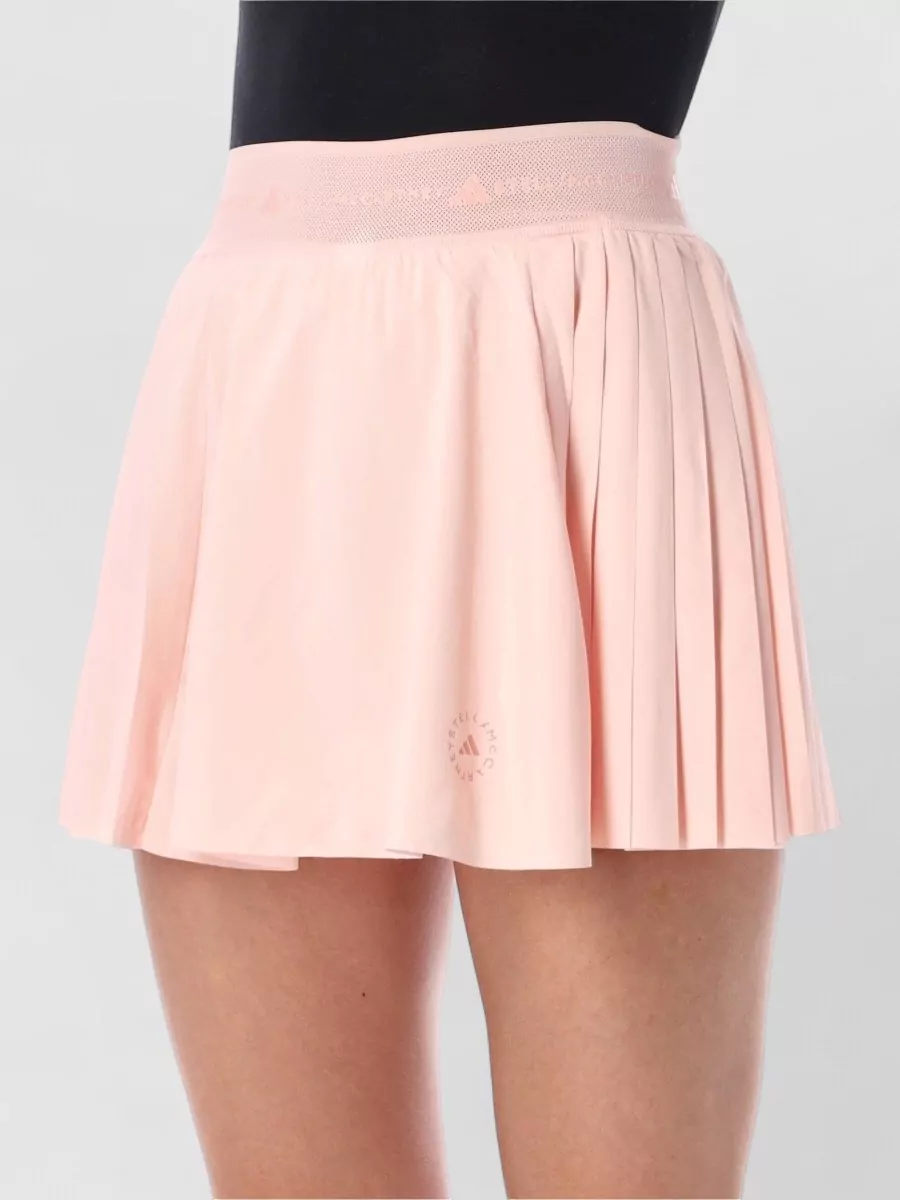 Adidas By Stella Mccartney High-Rise Pleated Skort