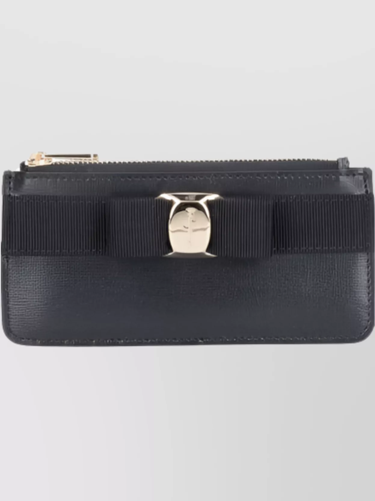 Ferragamo Chic Purses And Cardholders With Bow Detail In Blue