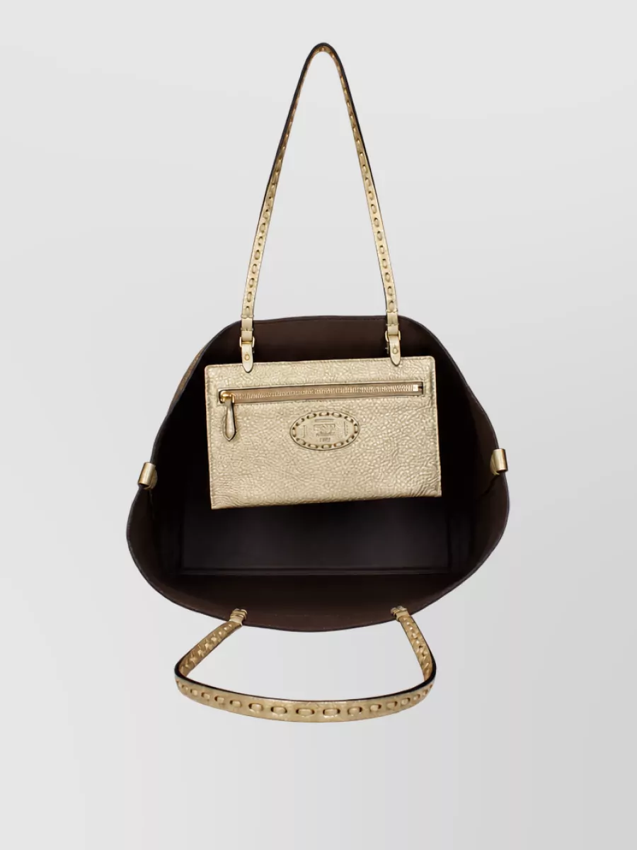 Fendi Leather Tote Bag