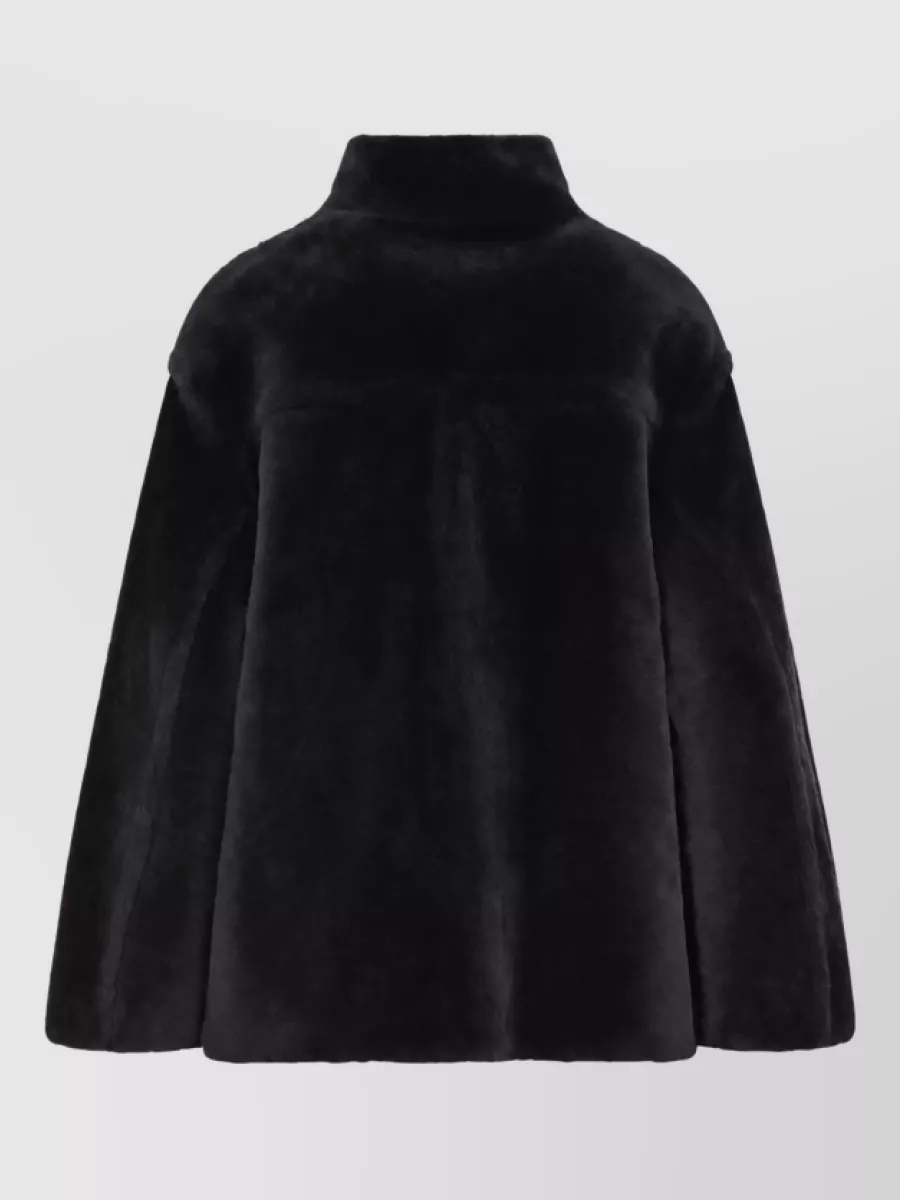 Yves Salomon Shearling Single-Breasted Jacket