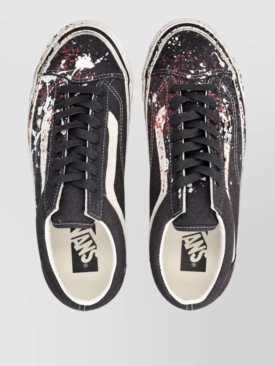 Vans Paint-Effect Low-Top Sneakers