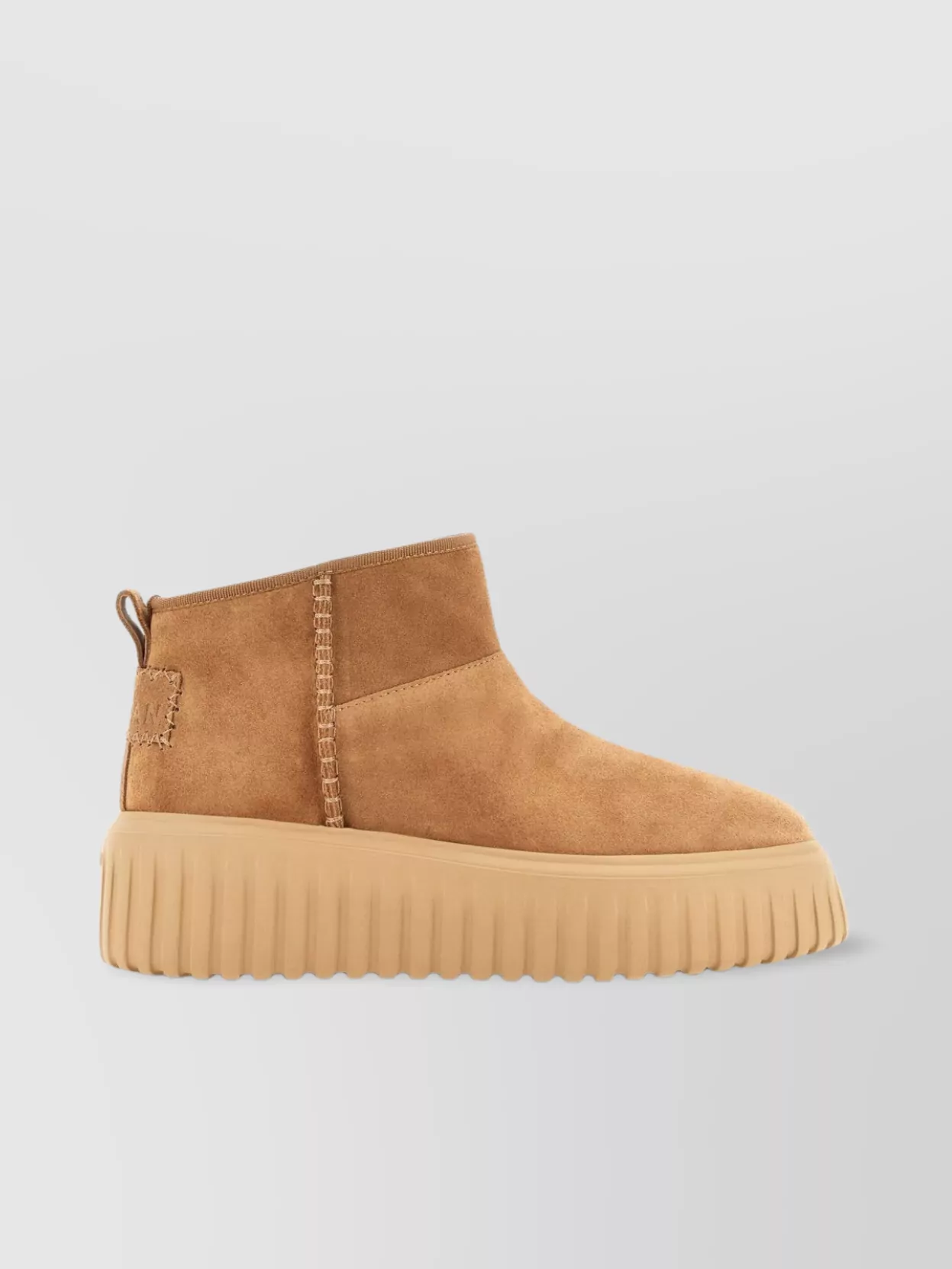 Hogan Low Ankle Boots Suede Finish