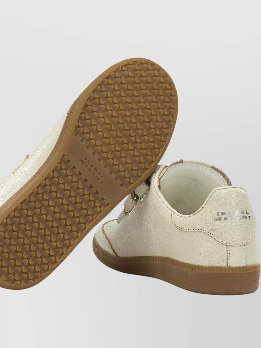 Isabel Marant Leather Low-Top Sneakers