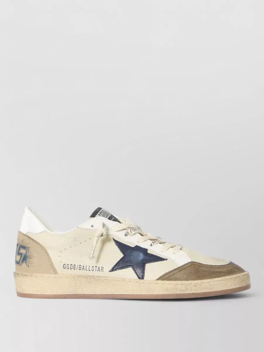 Golden Goose leather low-top sneakers