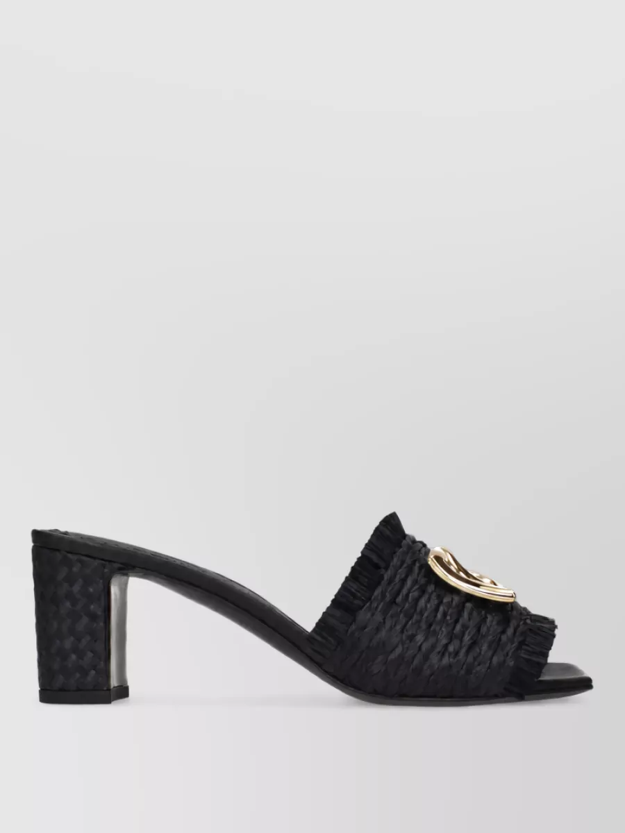 Dolce&Gabbana Raffia Mules