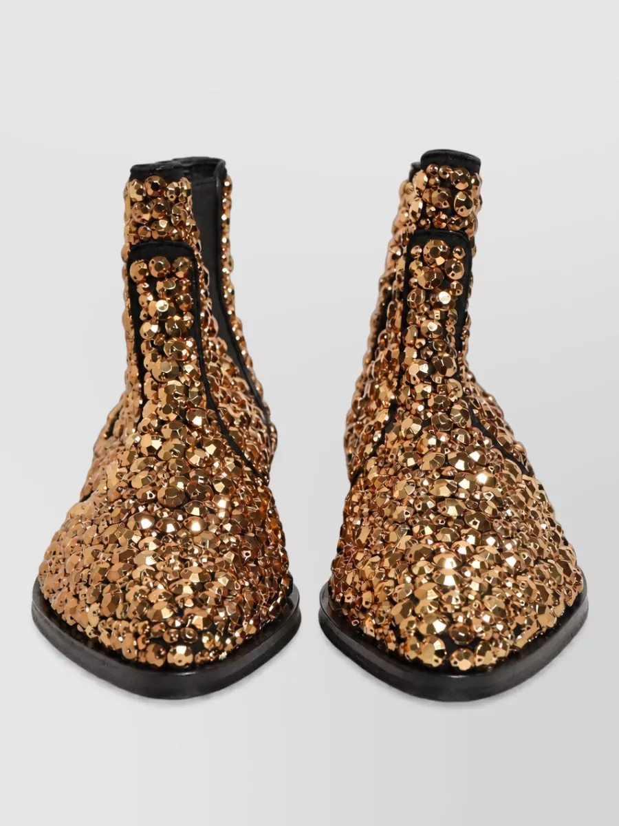 Dolce&Gabbana leather chelsea boots