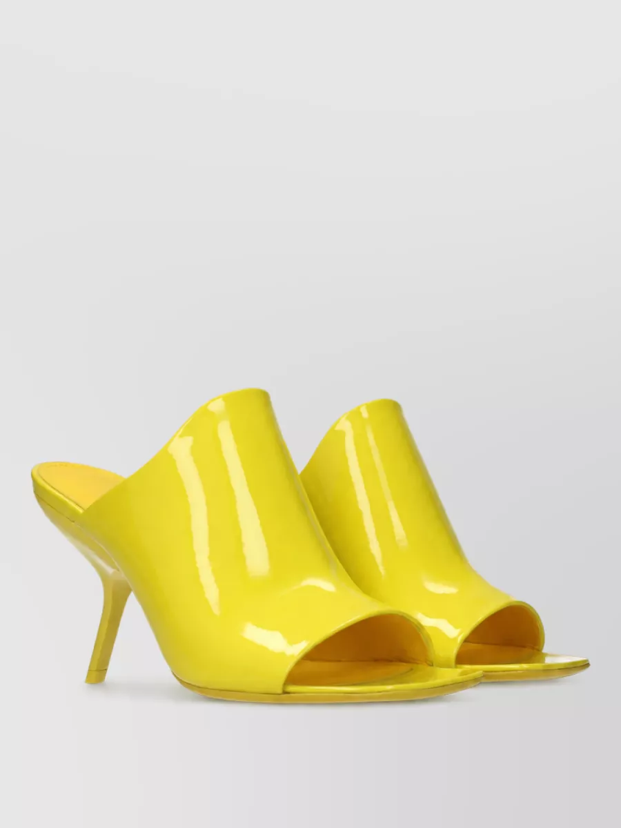 Ferragamo patent leather mules