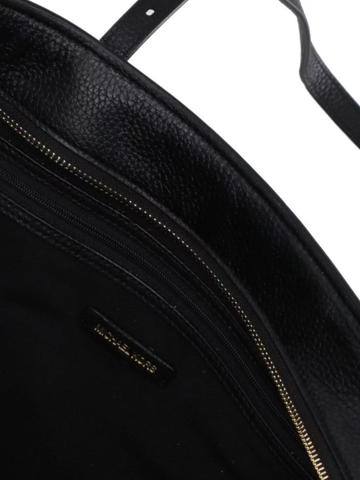 Michael Michael Kors Leather Shoulder Bag Featuring Adjustable Handles