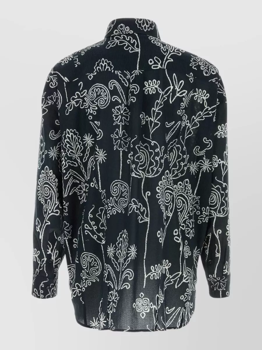 Giorgio Armani Printed Cotton Shirt