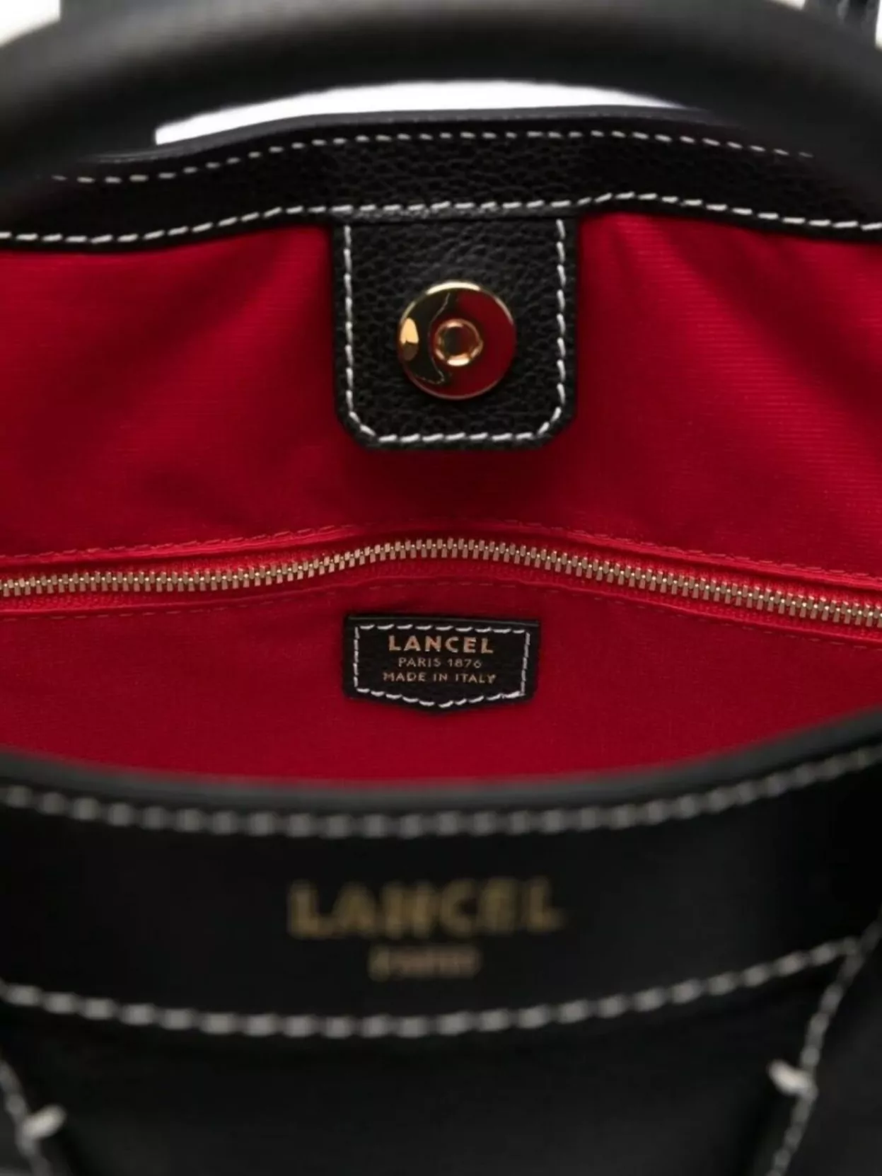 Lancel Belleville Double Handle Tote Bag