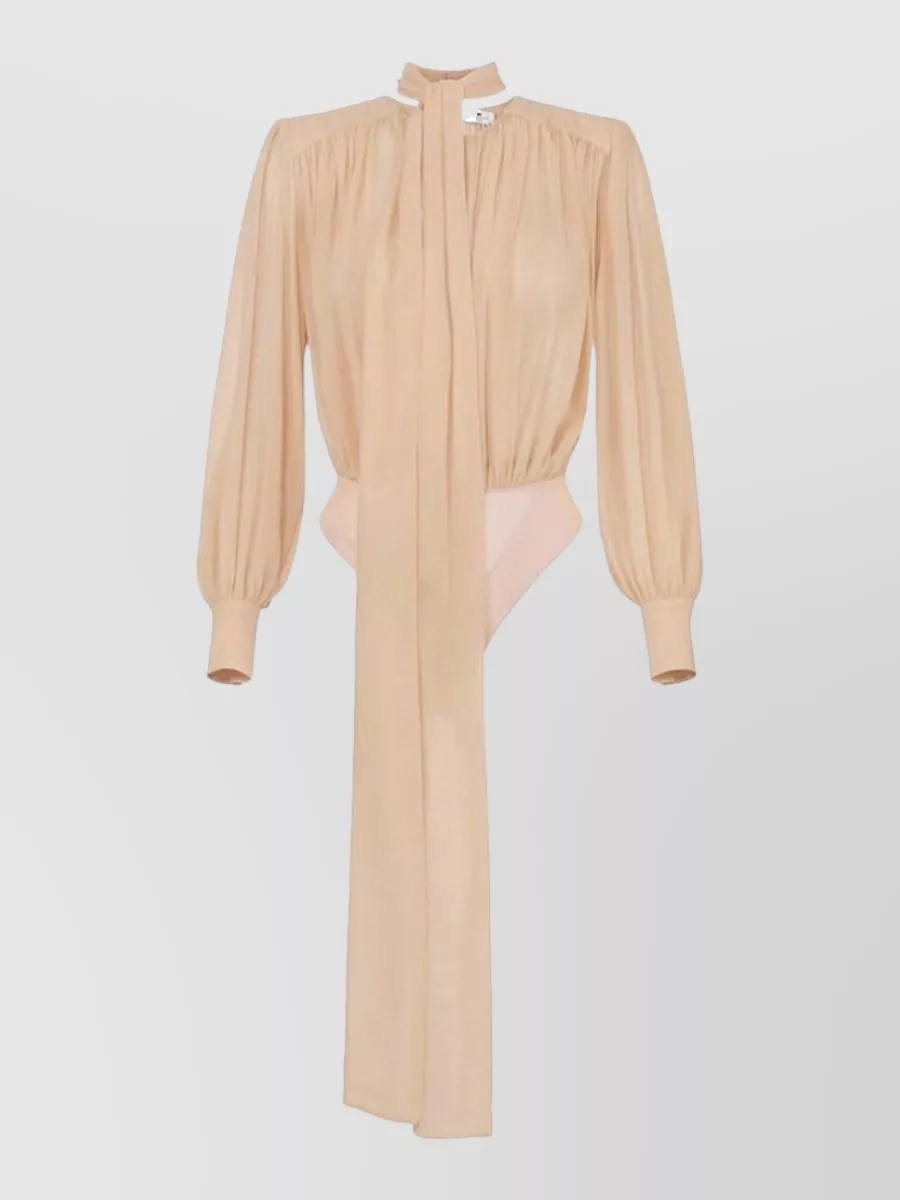 Elisabetta Franchi Silk bodysuit