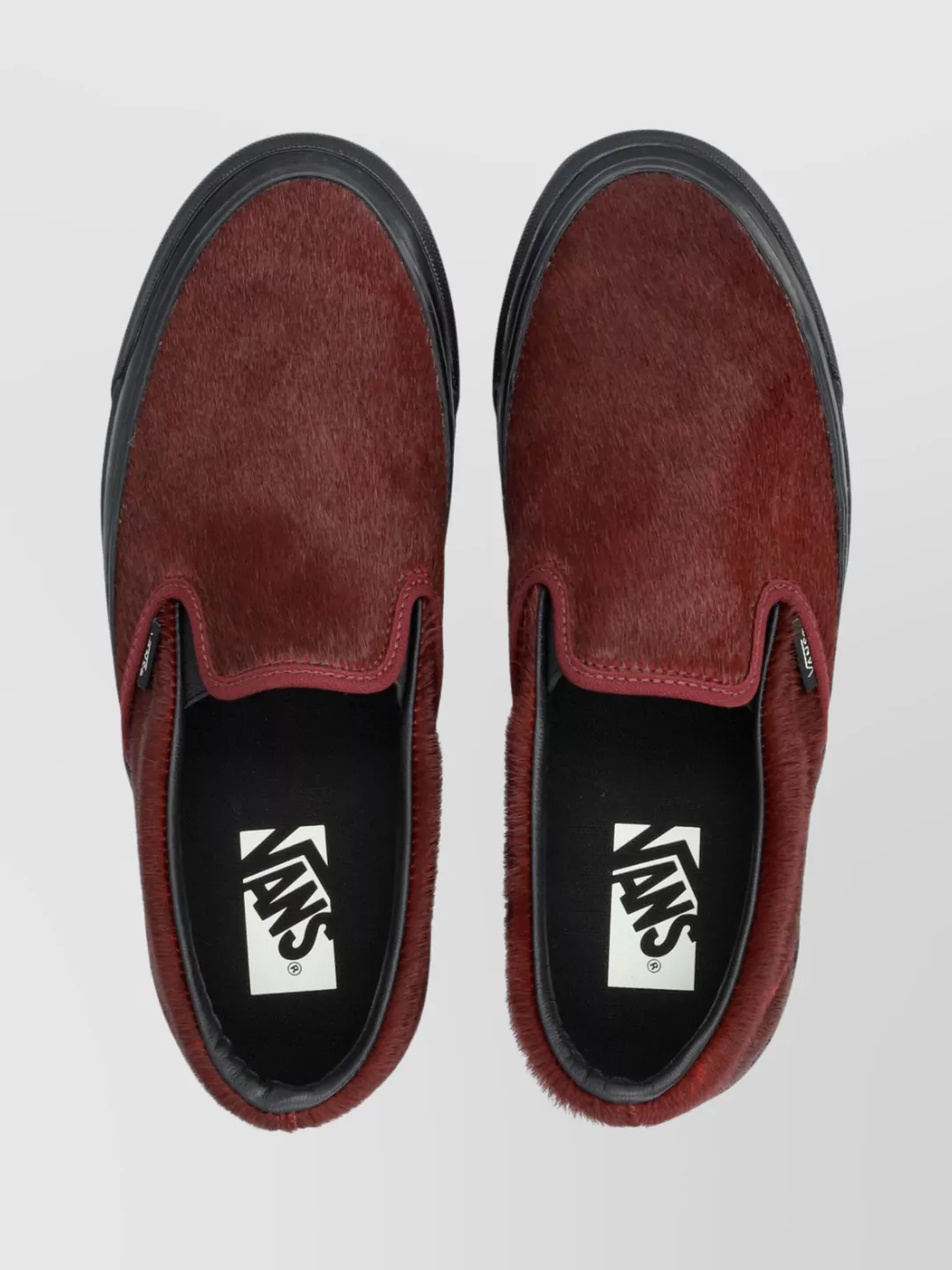 Vans Slip-On Sneakers With Fur Texture 98