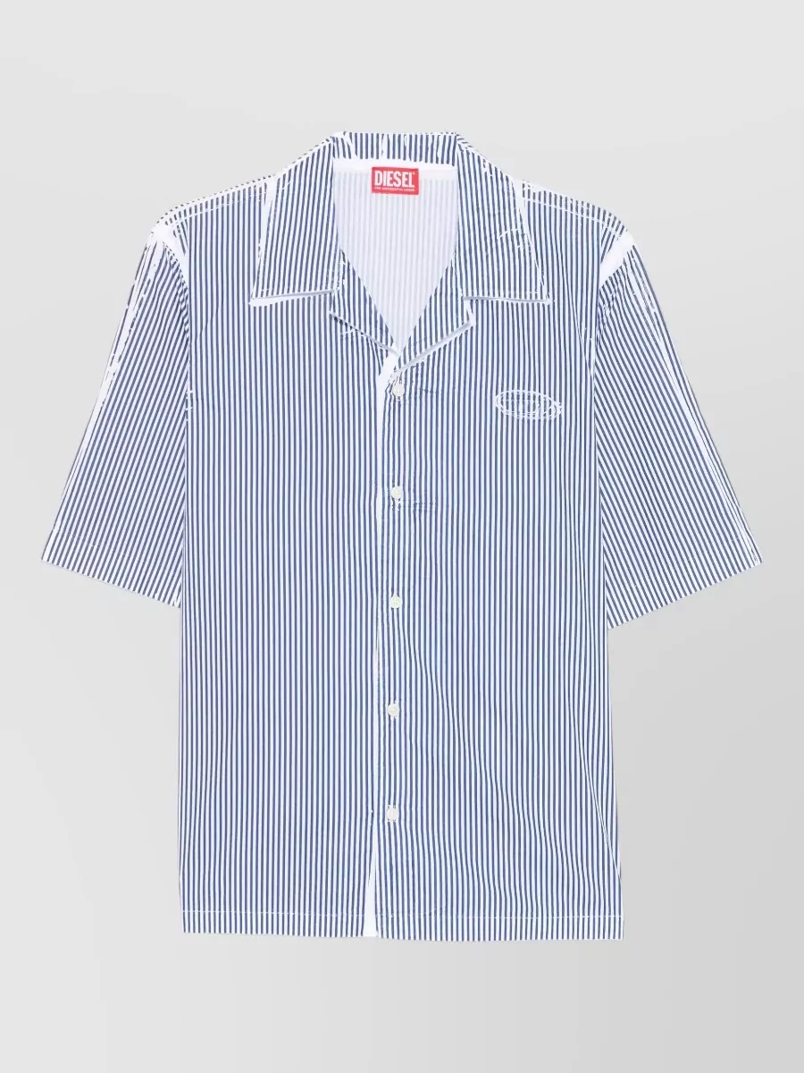 Diesel short-sleeve cotton shirt