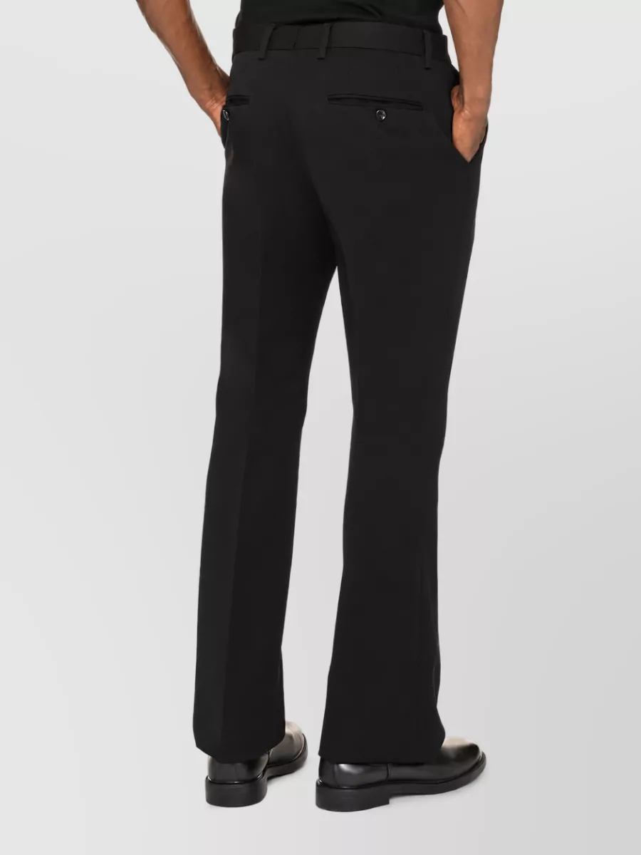 Dolce&Gabbana Wool Flared Tailored Trousers