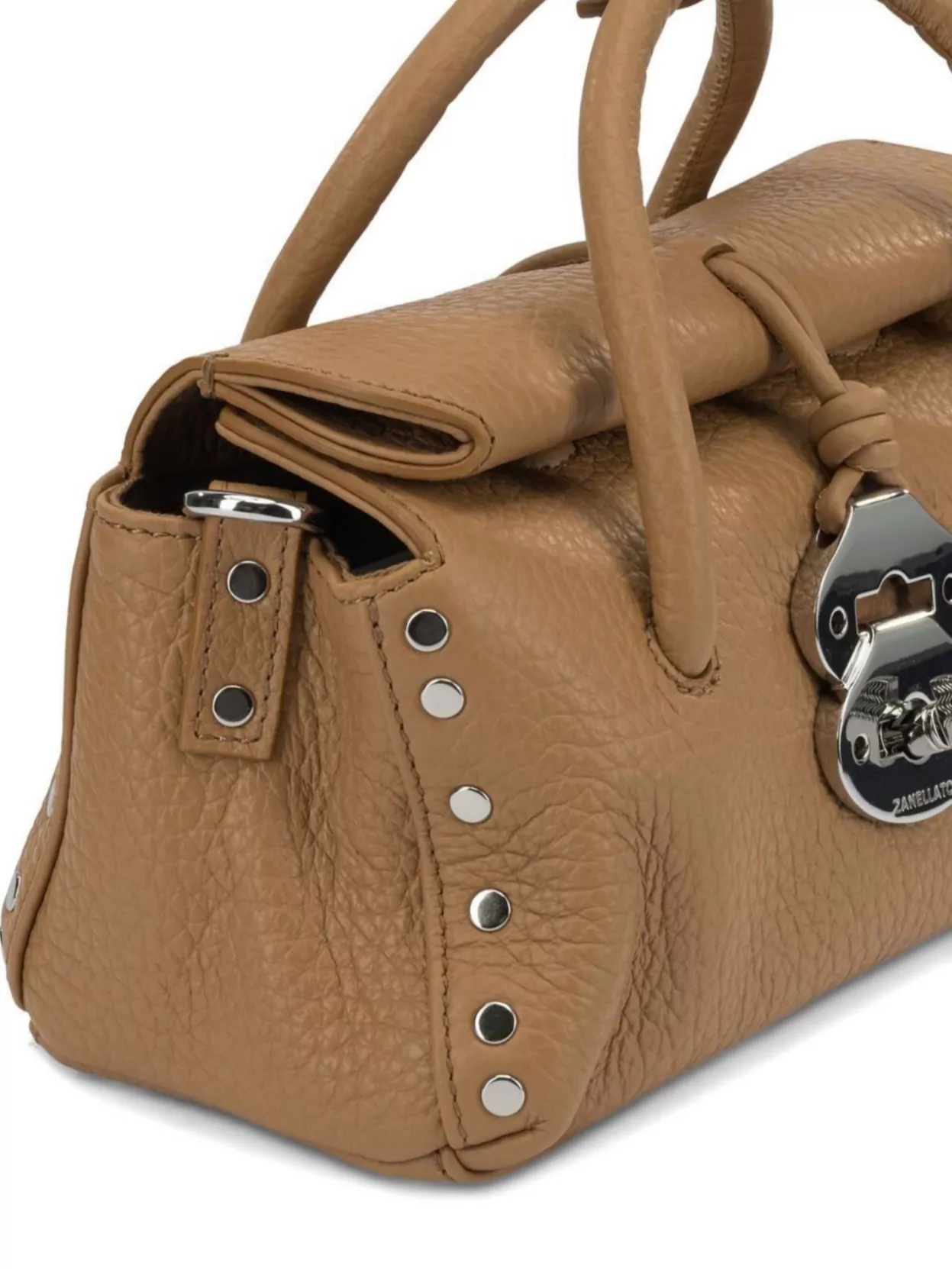 Zanellato Centauro Baby Small Leather Shoulder Bag