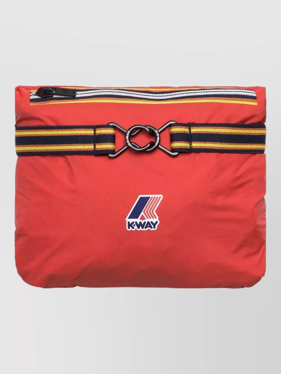 K-Way Hooded Windbreaker Jacket