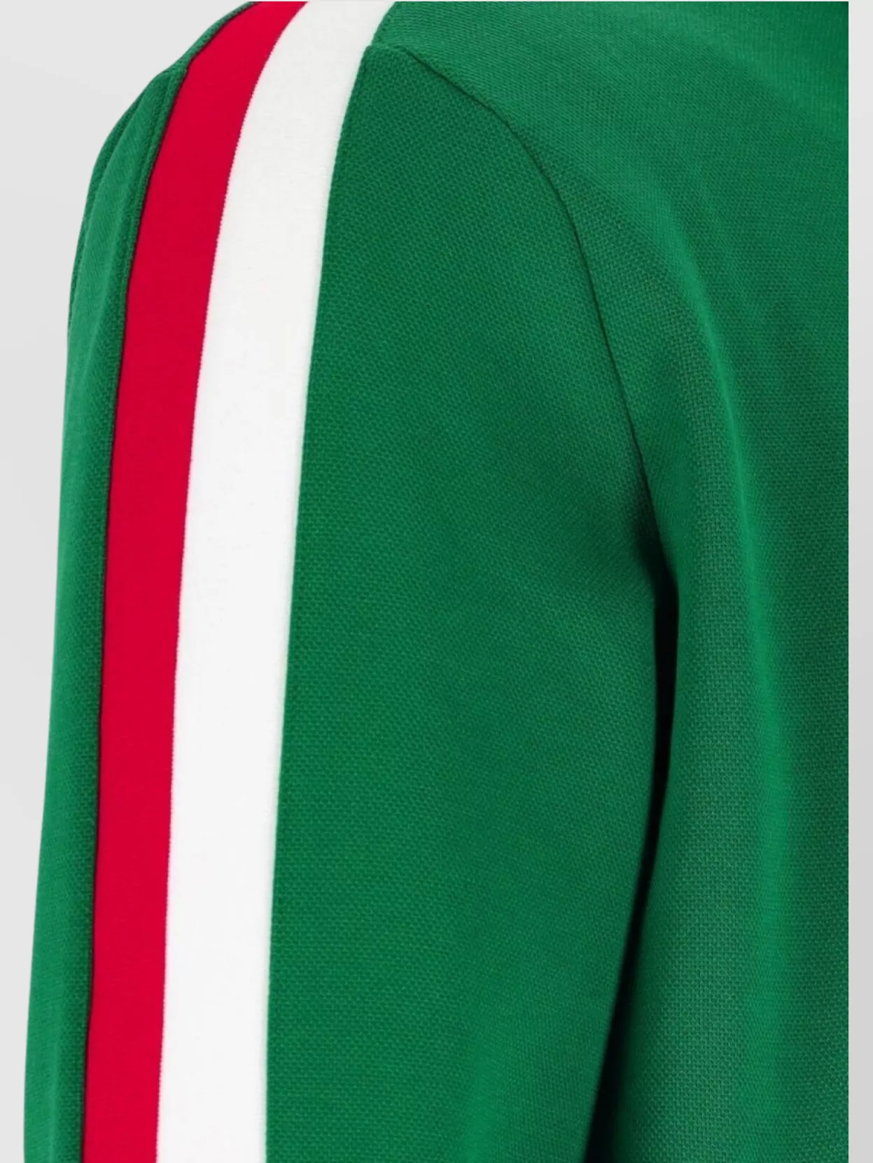 Polo Ralph Lauren Ribbed Cuffs Side Pockets Contrast Stripe Detail