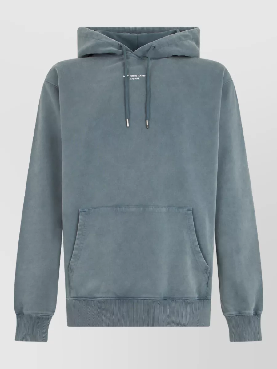 Drôle De Monsieur cotton long-sleeve hoodie