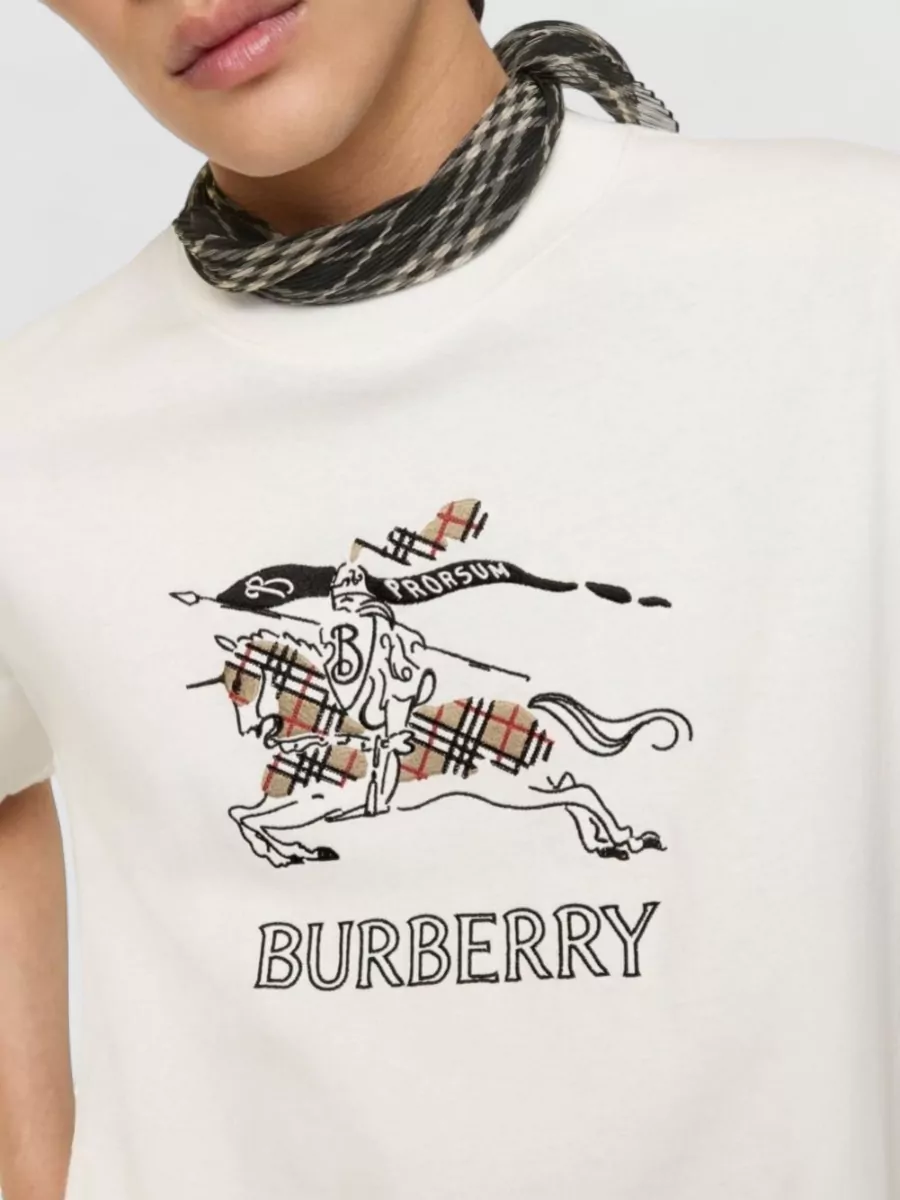 Burberry Ekd Sketch Graphic Short Sleeve T Shirt