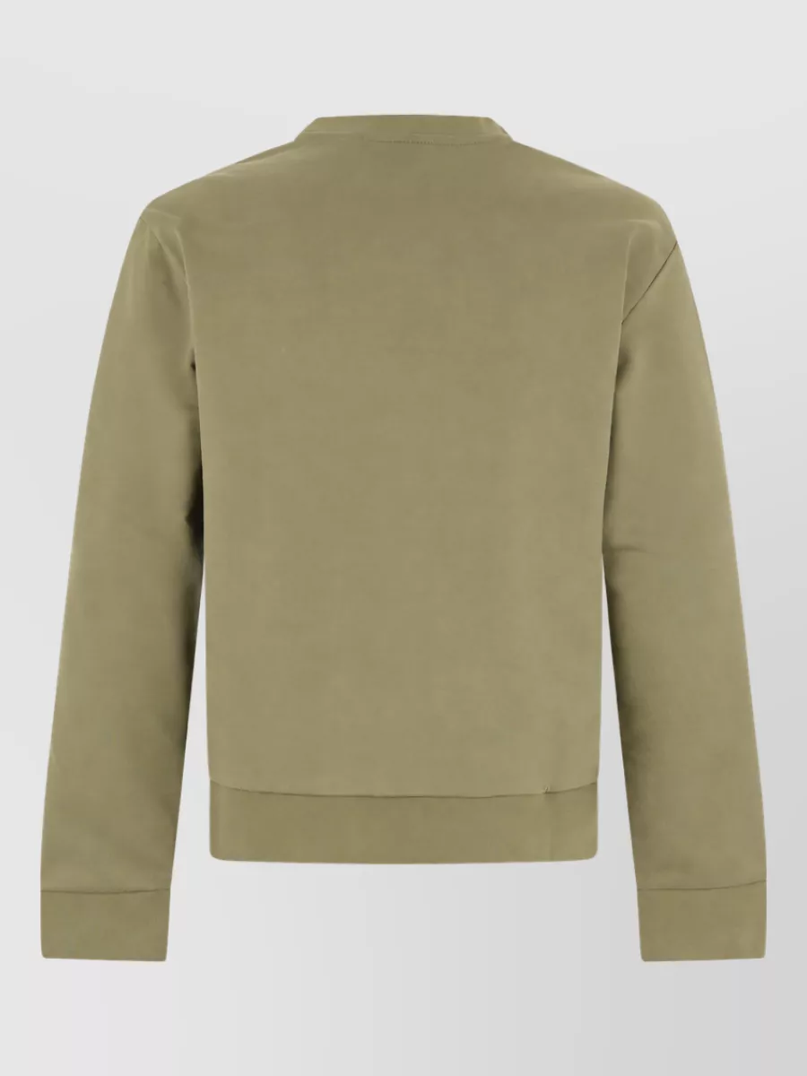 Boss Cotton Graphic Long-Sleeve Sweatshirt