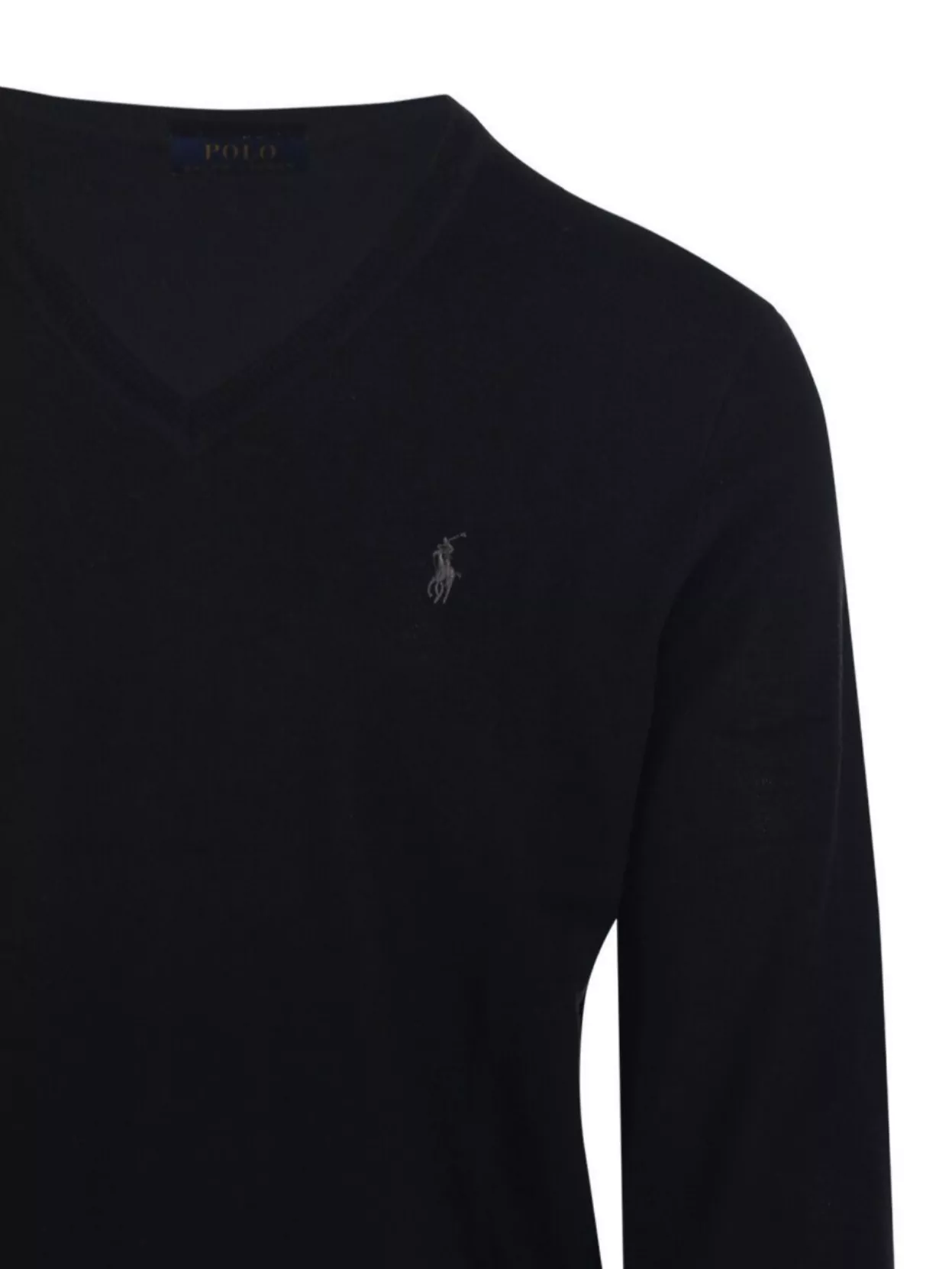 Ralph Lauren Long Sleeve V-Neck Knit Sweater