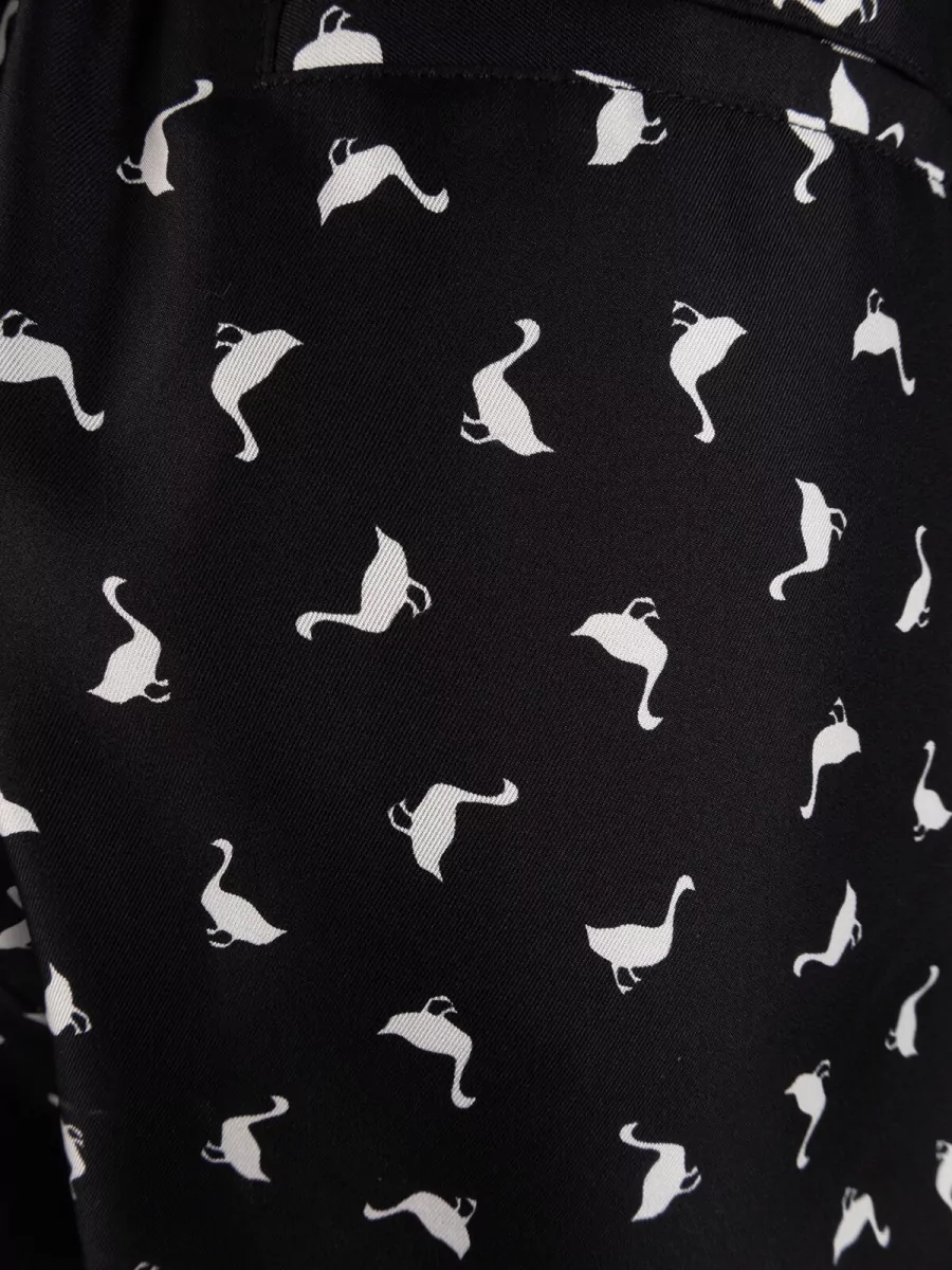 Moschino Silk Knee-Length Shorts