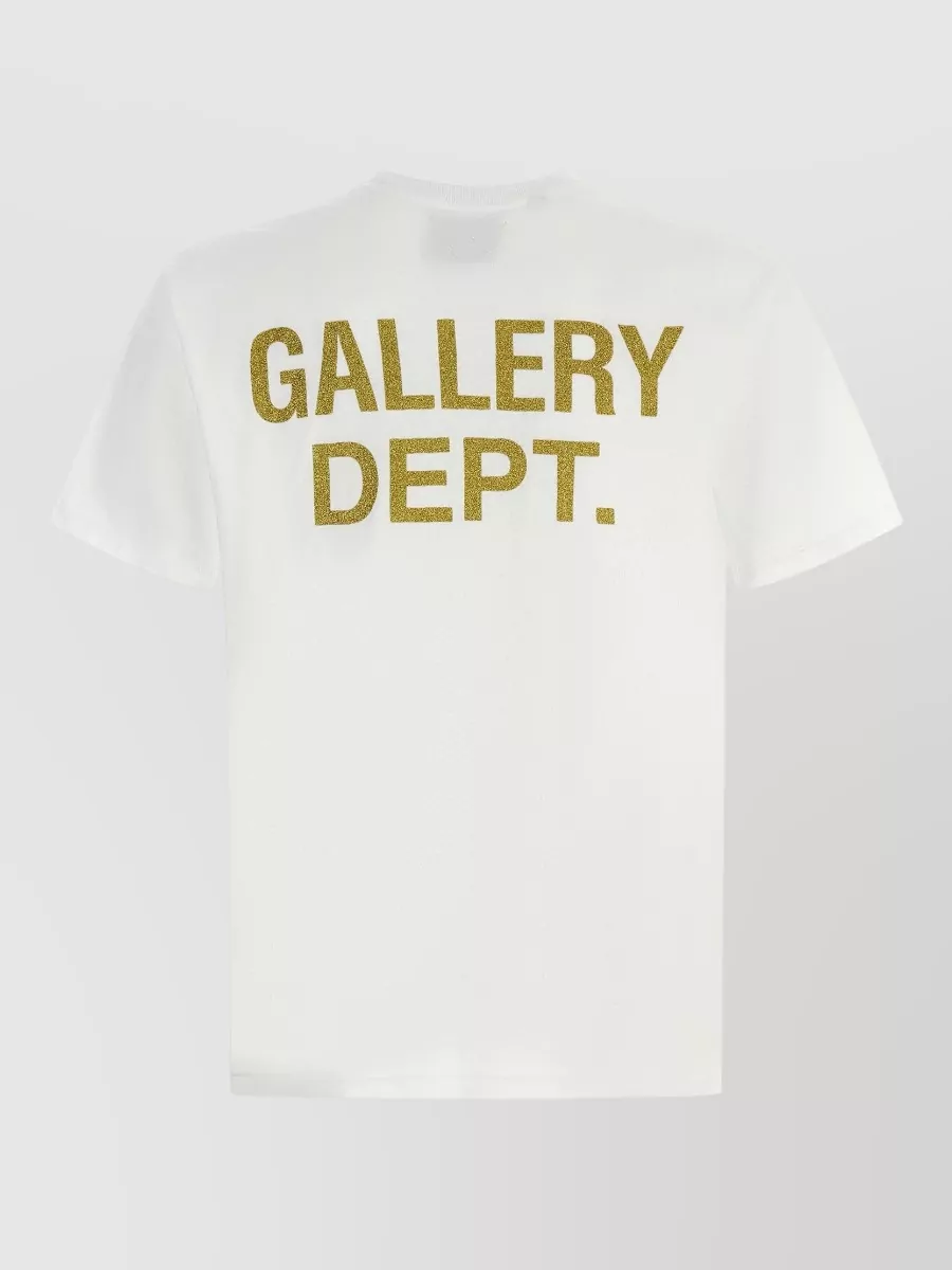 Gallery Dept. Logo Print Cotton T-Shirt
