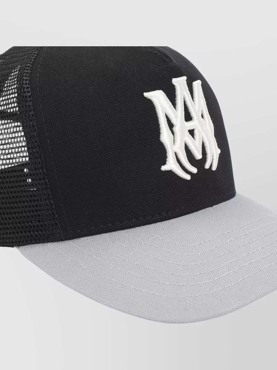 Amiri Cotton Logo Trucker Cap