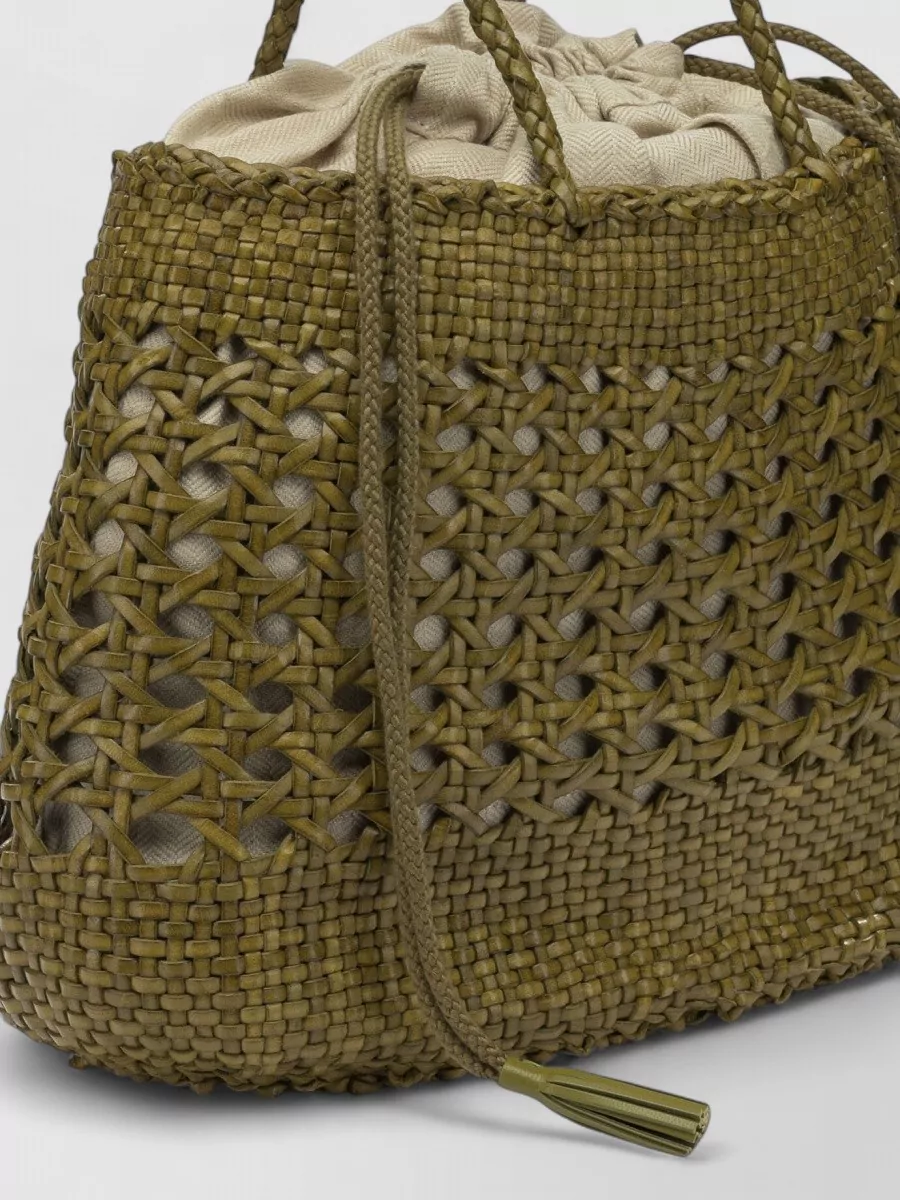 Dragon Diffusion Na Na Leather Beach Bag