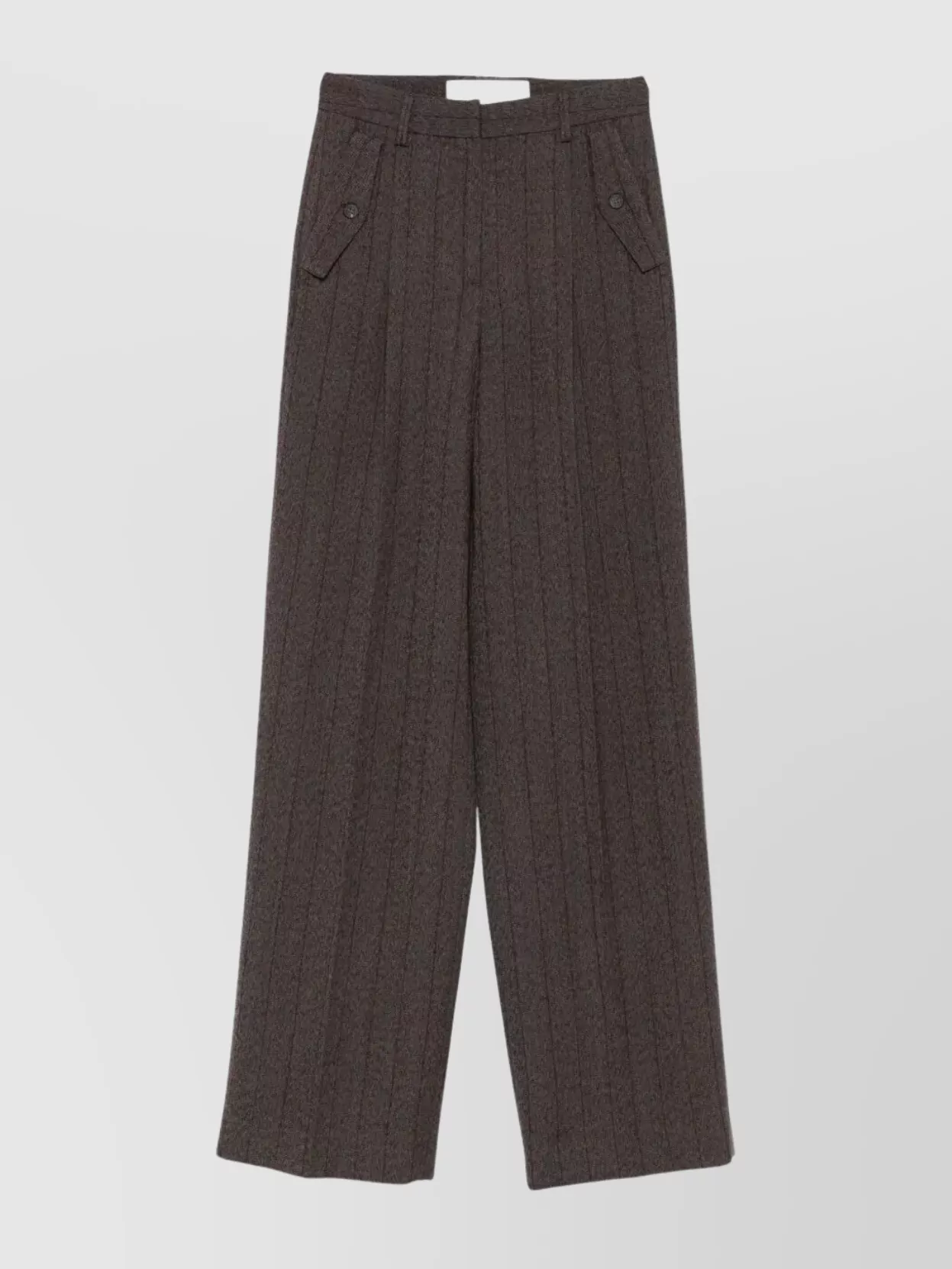 Golden Goose Journey Women's Wide Leg Trousers Naomi Pinstripe