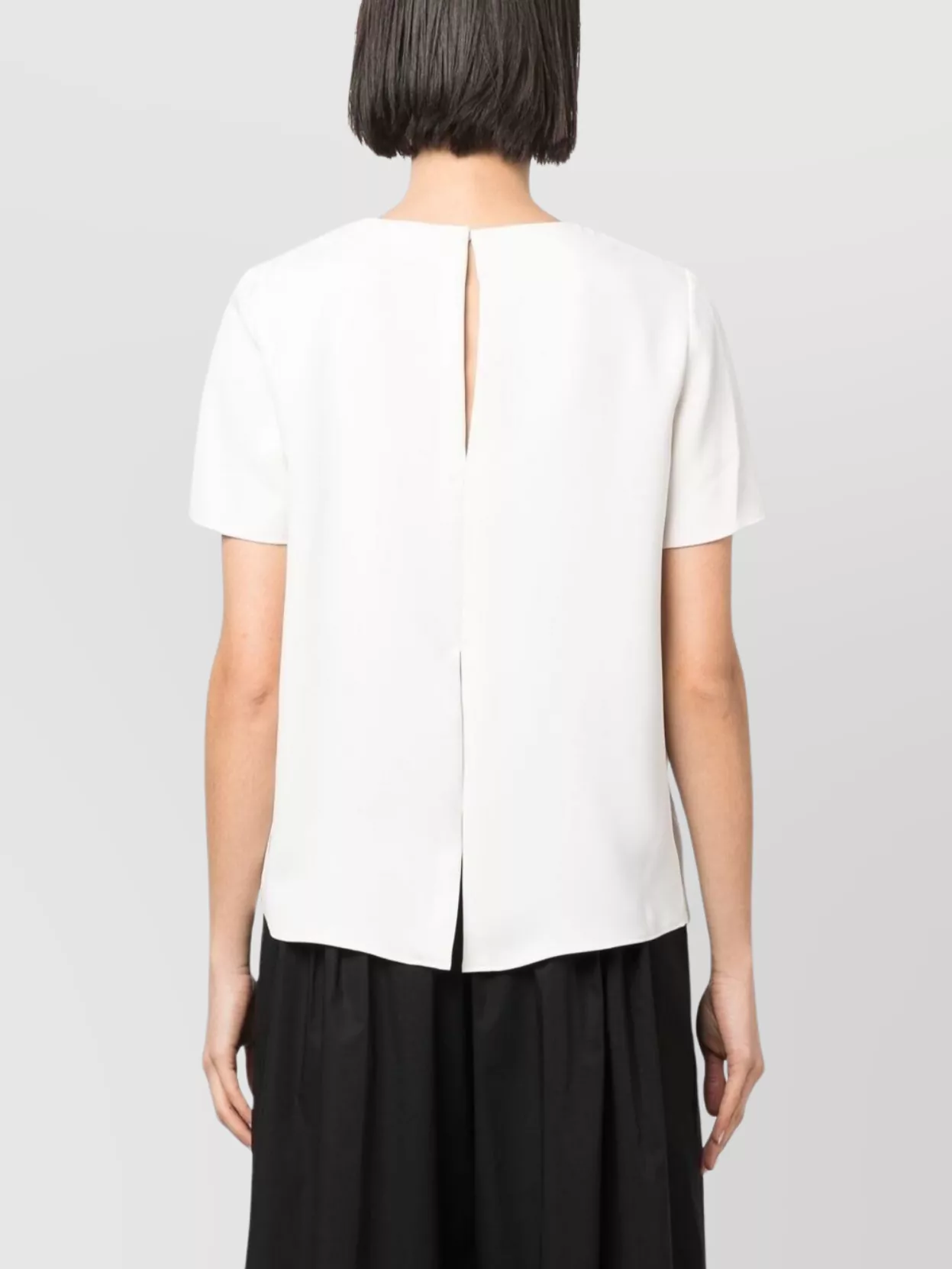 Parosh Rear Keyhole Slit Top