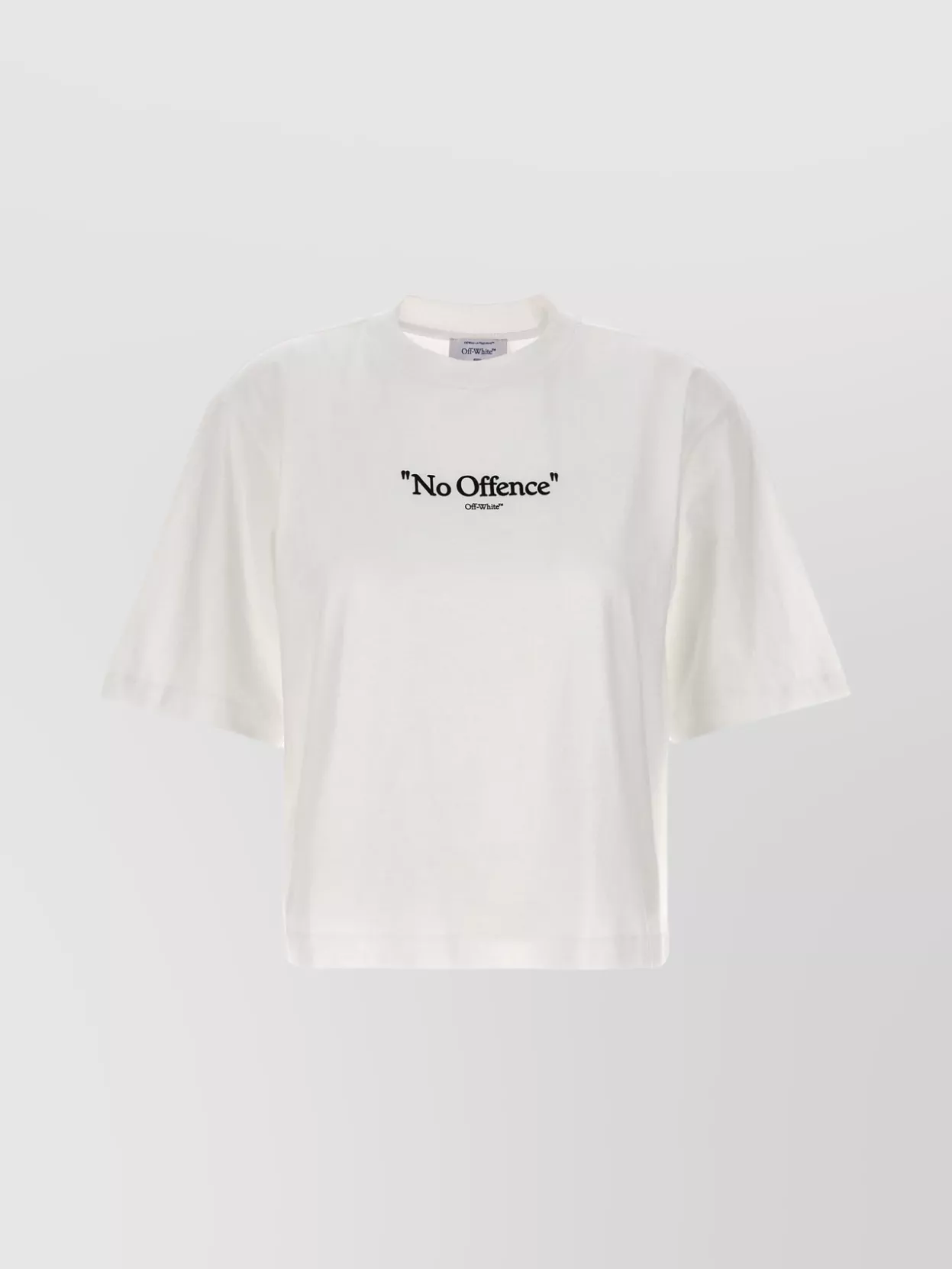 Off-white 'respect' Crew Neck T-shirt In White