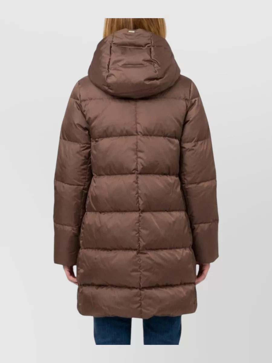 Herno A-Line Midi Down Coat