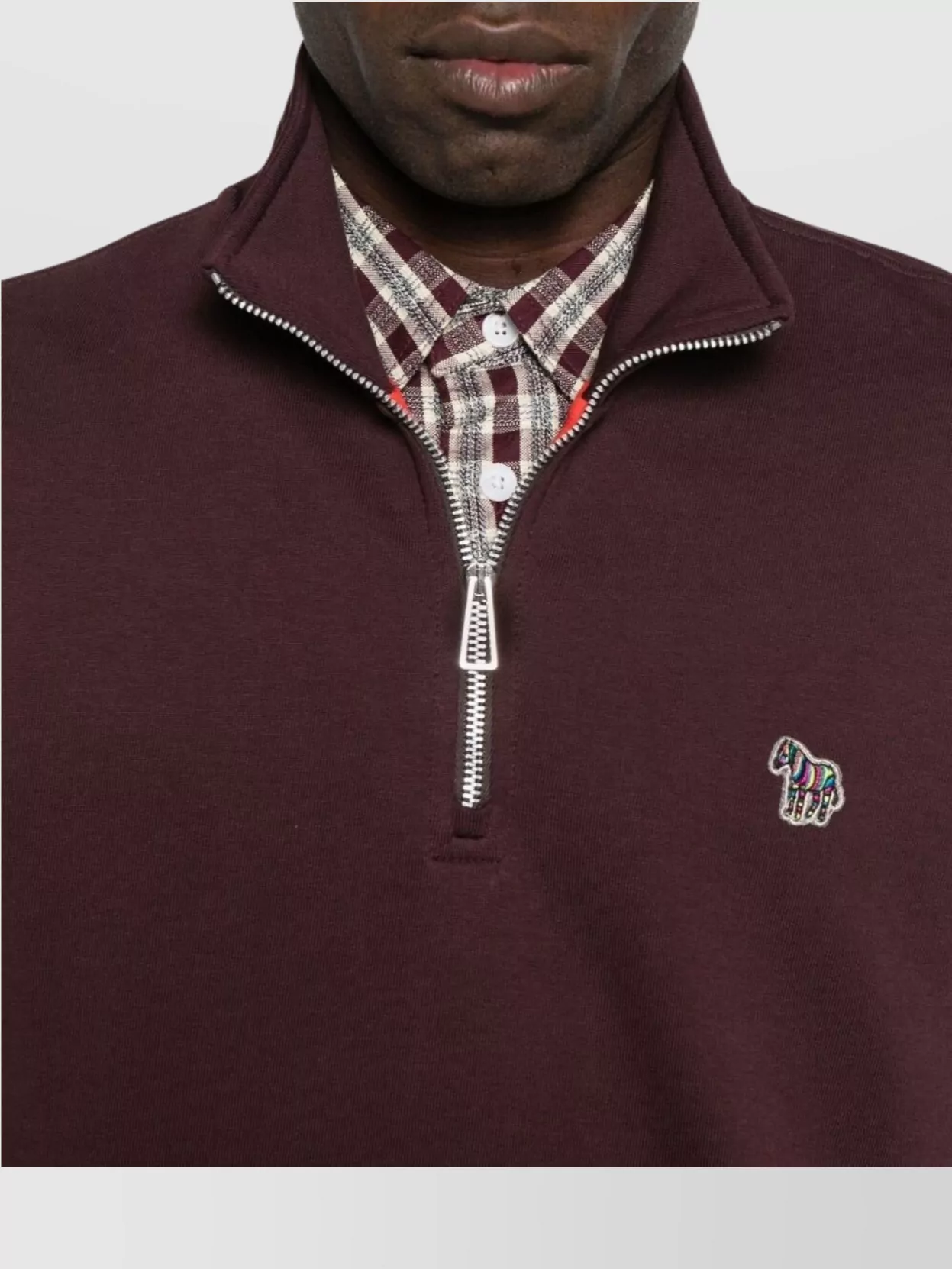 Paul Smith Long Sleeve Ribbed Cuff Sweatshirt