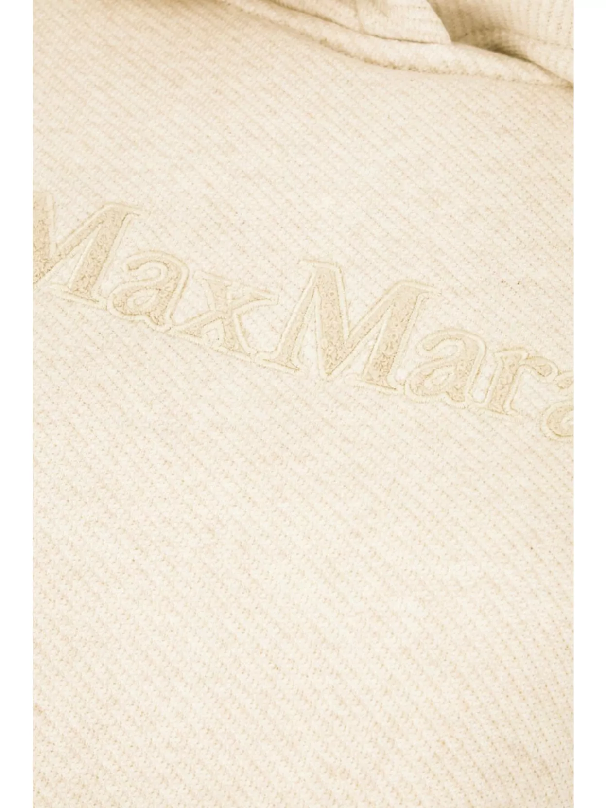 Max Mara Sand Cotton Blend Sweatshirt