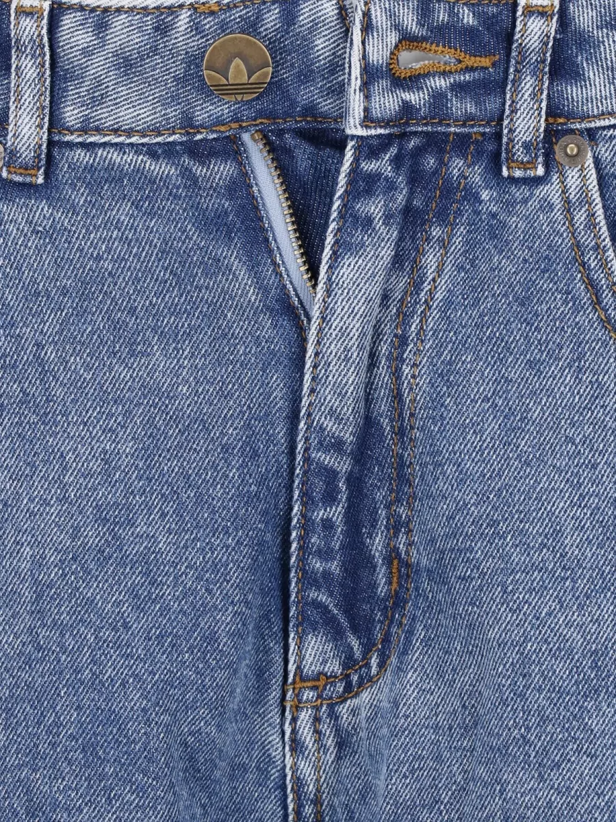 Adidas Straight-Leg Denim Jeans